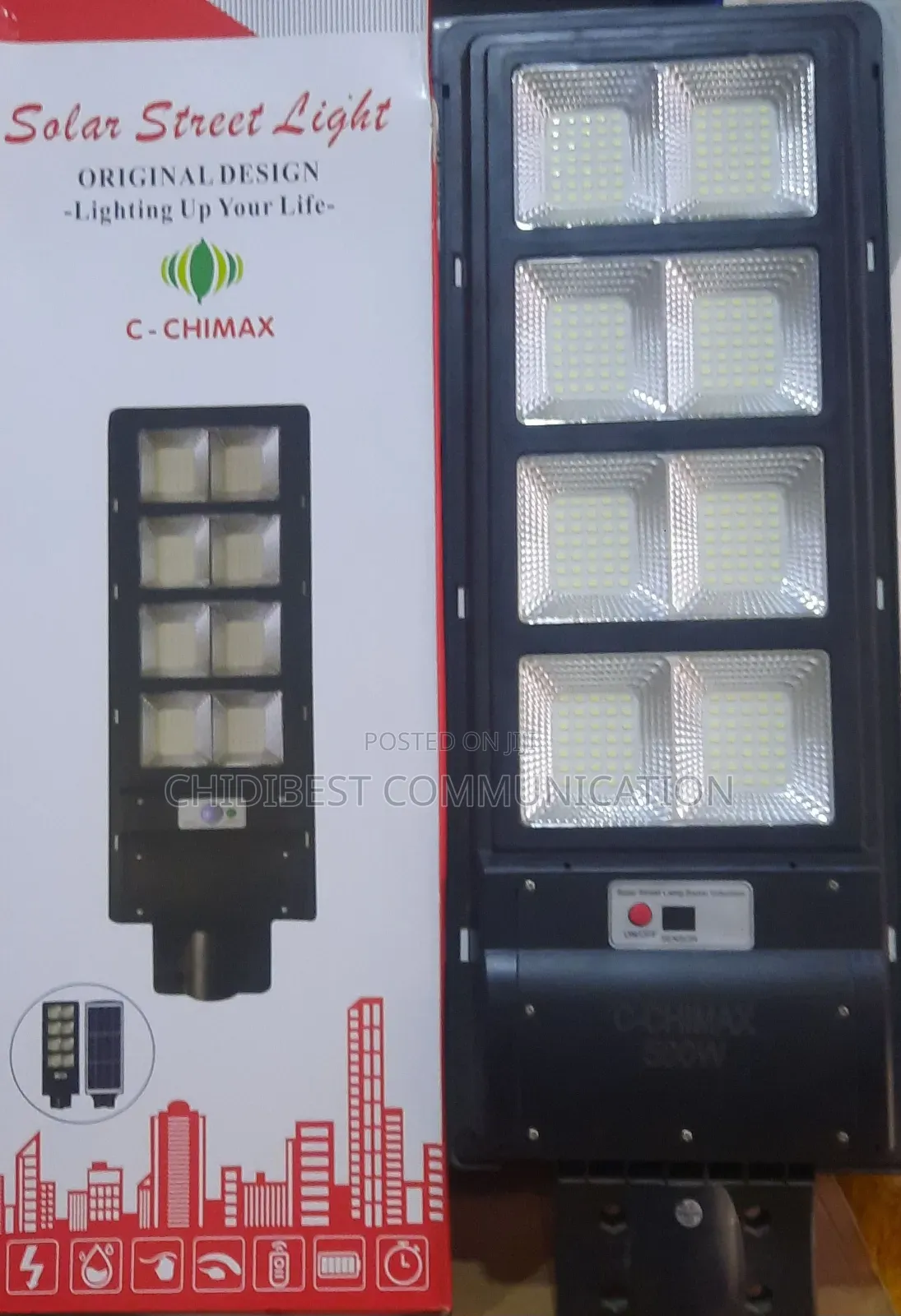 800wts Solar Street Light 8eyes Is Available