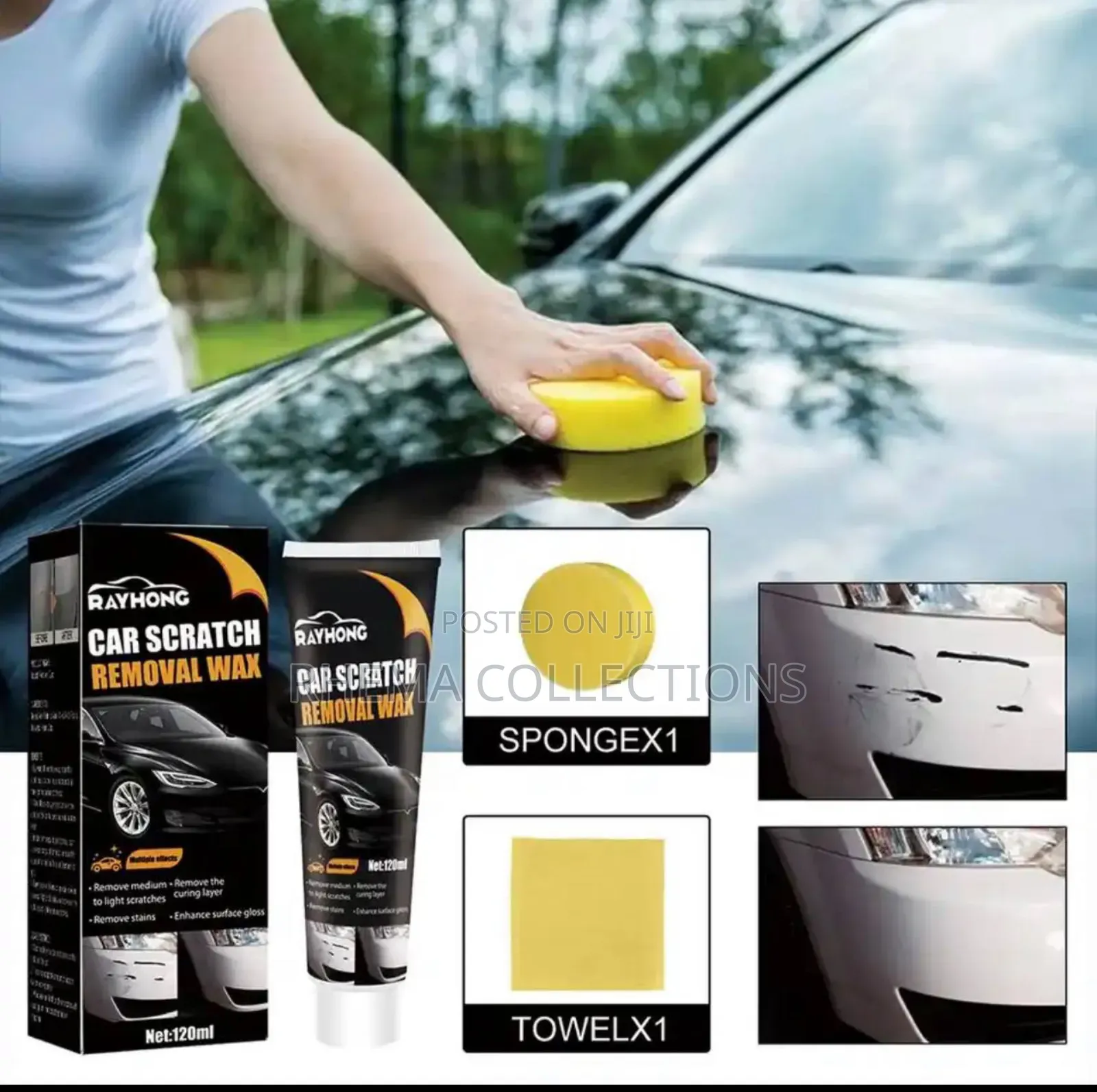 Rayhong Car Scratch Remover Wax