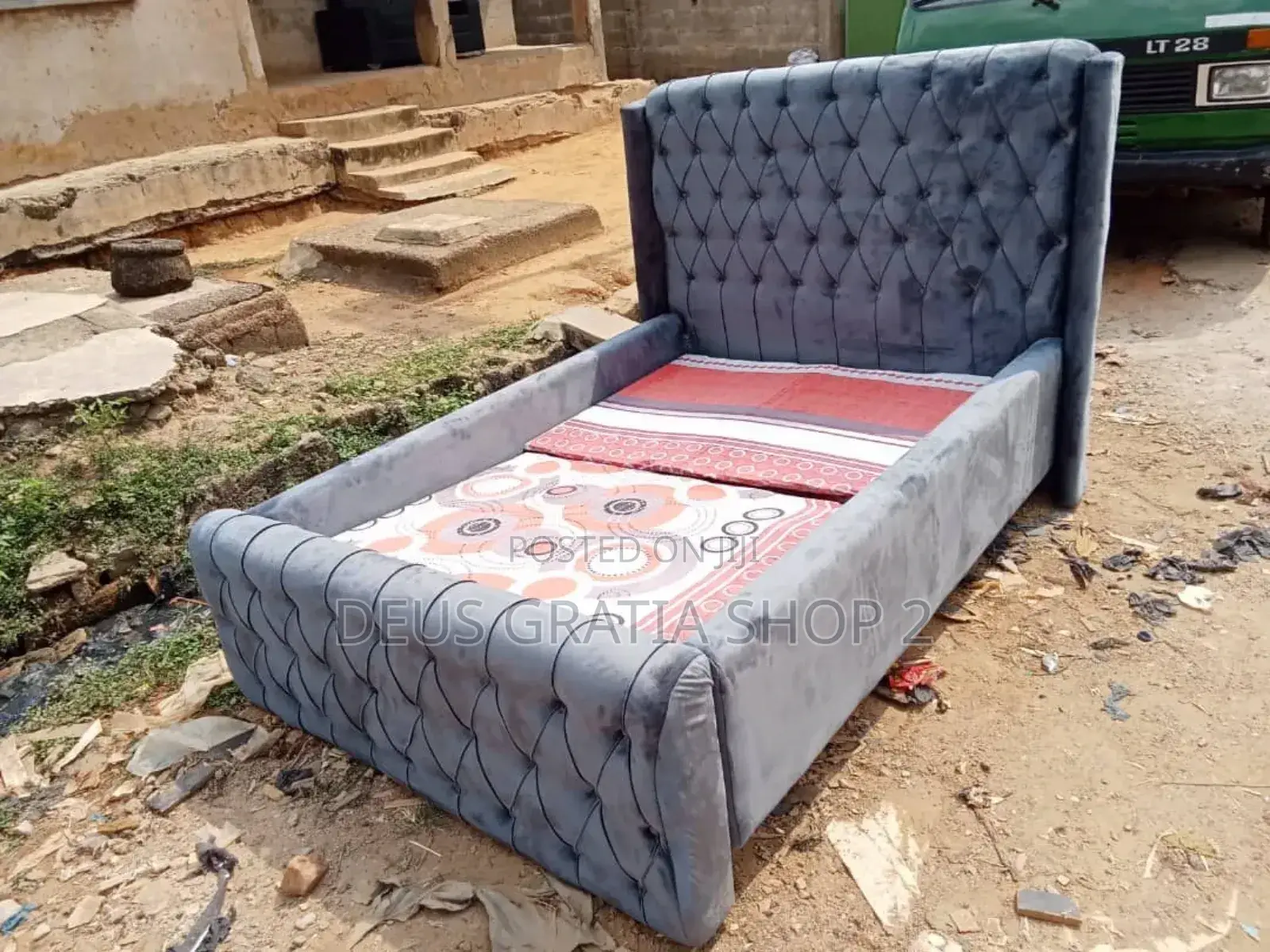 4 by 6 Feet Bedframe With Padding