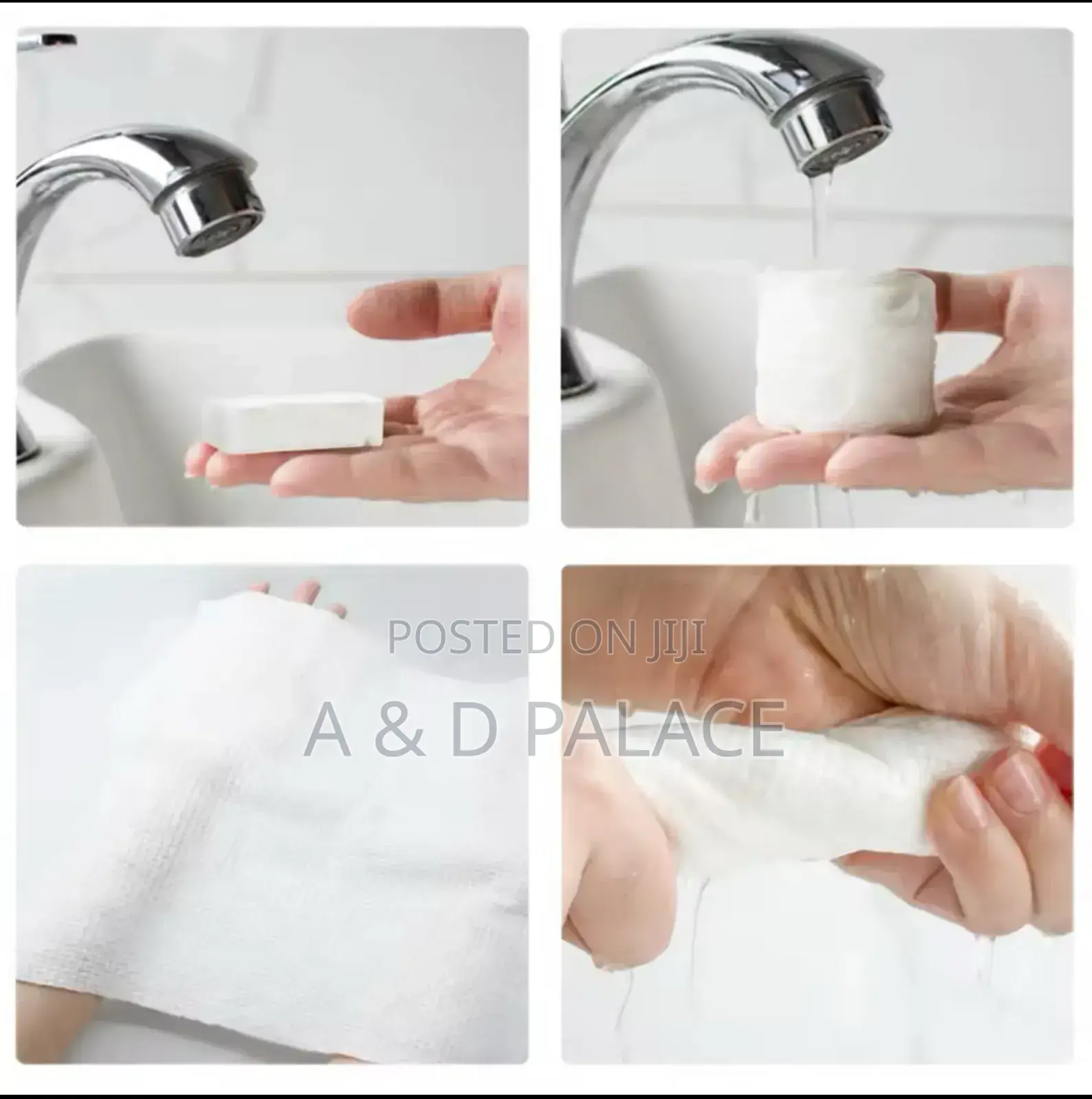 Portable Compressed Travel Candy Cleansing Bath Towel