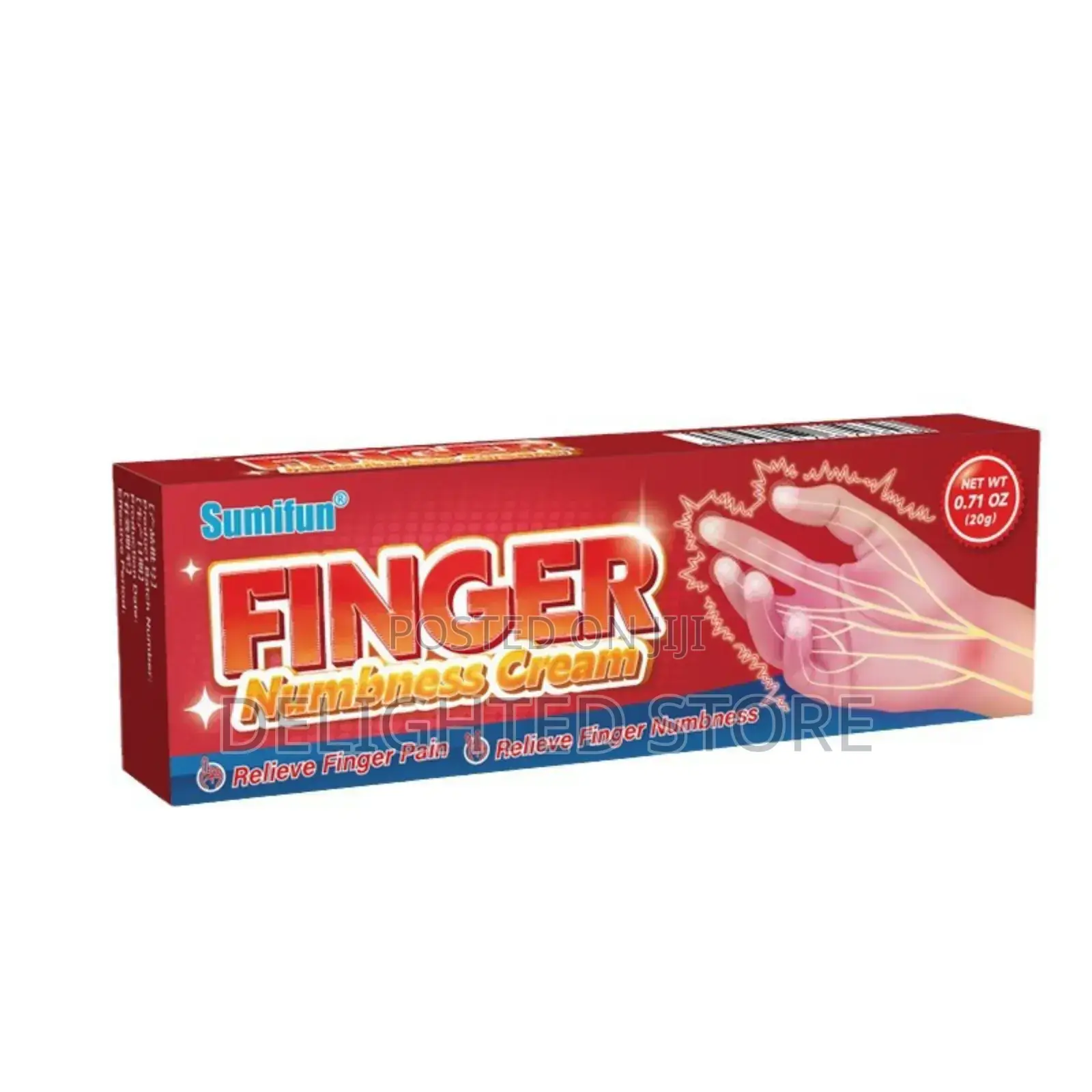 Sumifun Ling Numbing Cream -Fingers Feet Pain Relief Cream