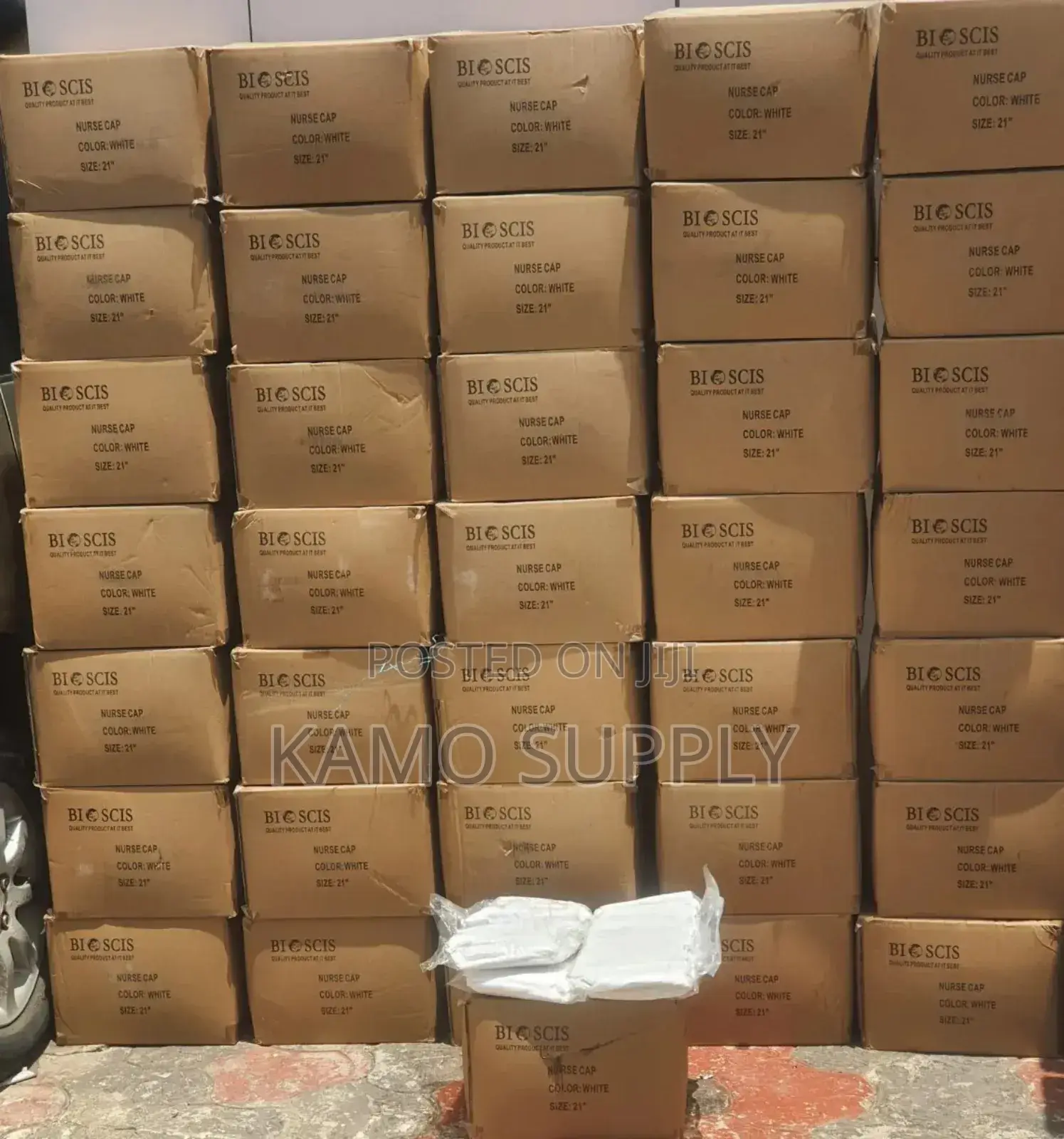 Disposable Nurse Cap/Hairnet Carton of 1000pcs