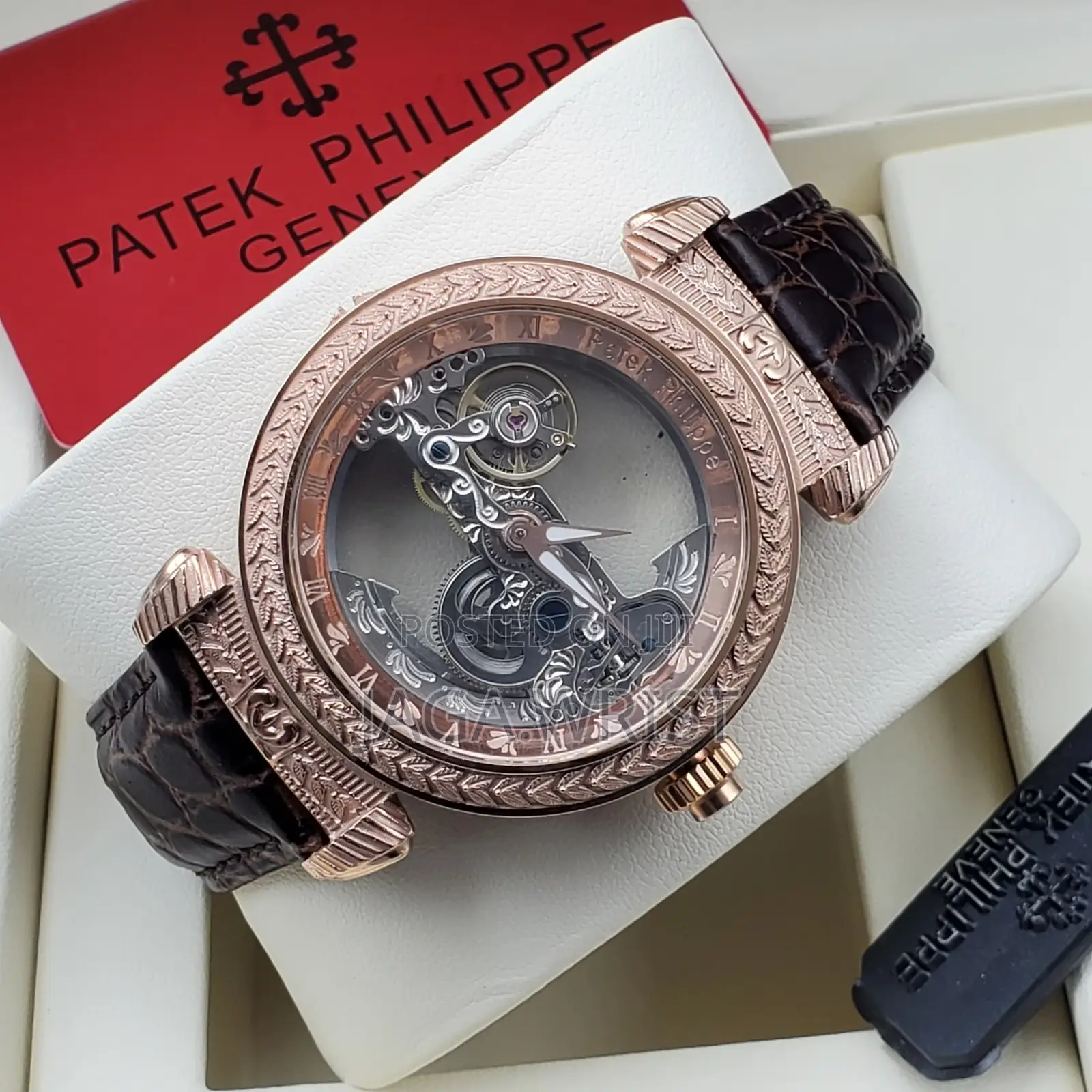 Patek Transparent Tattoo Watch