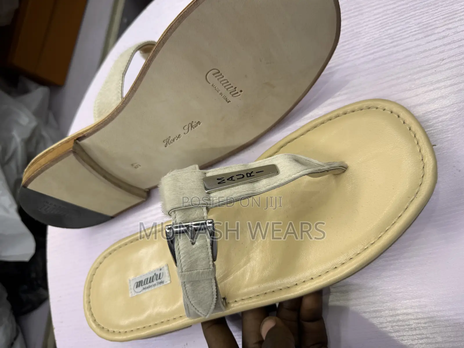Italian Mauri Slipers
