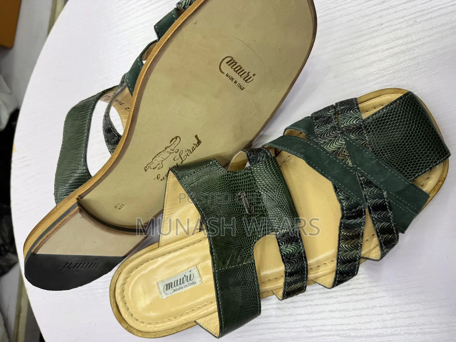 Italian Mauri Slipers