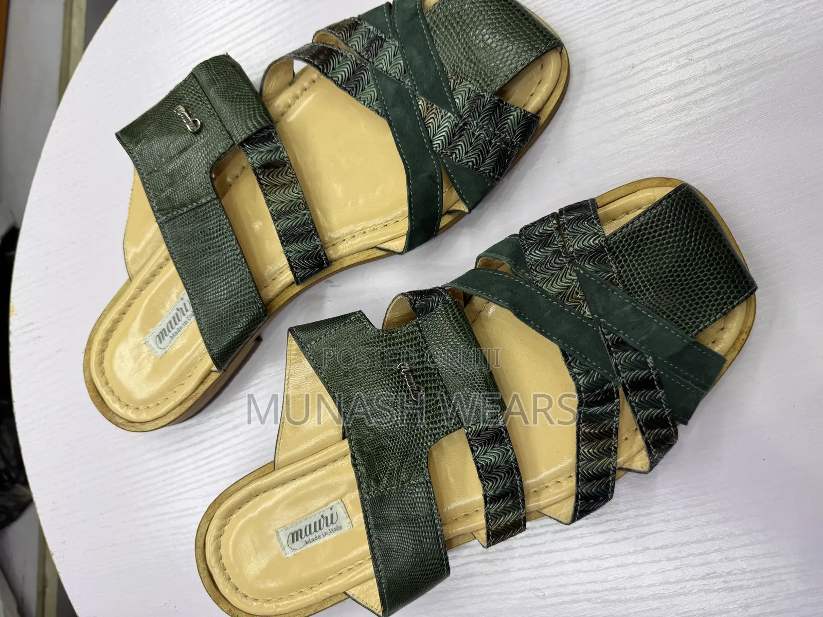 Italian Mauri Slipers