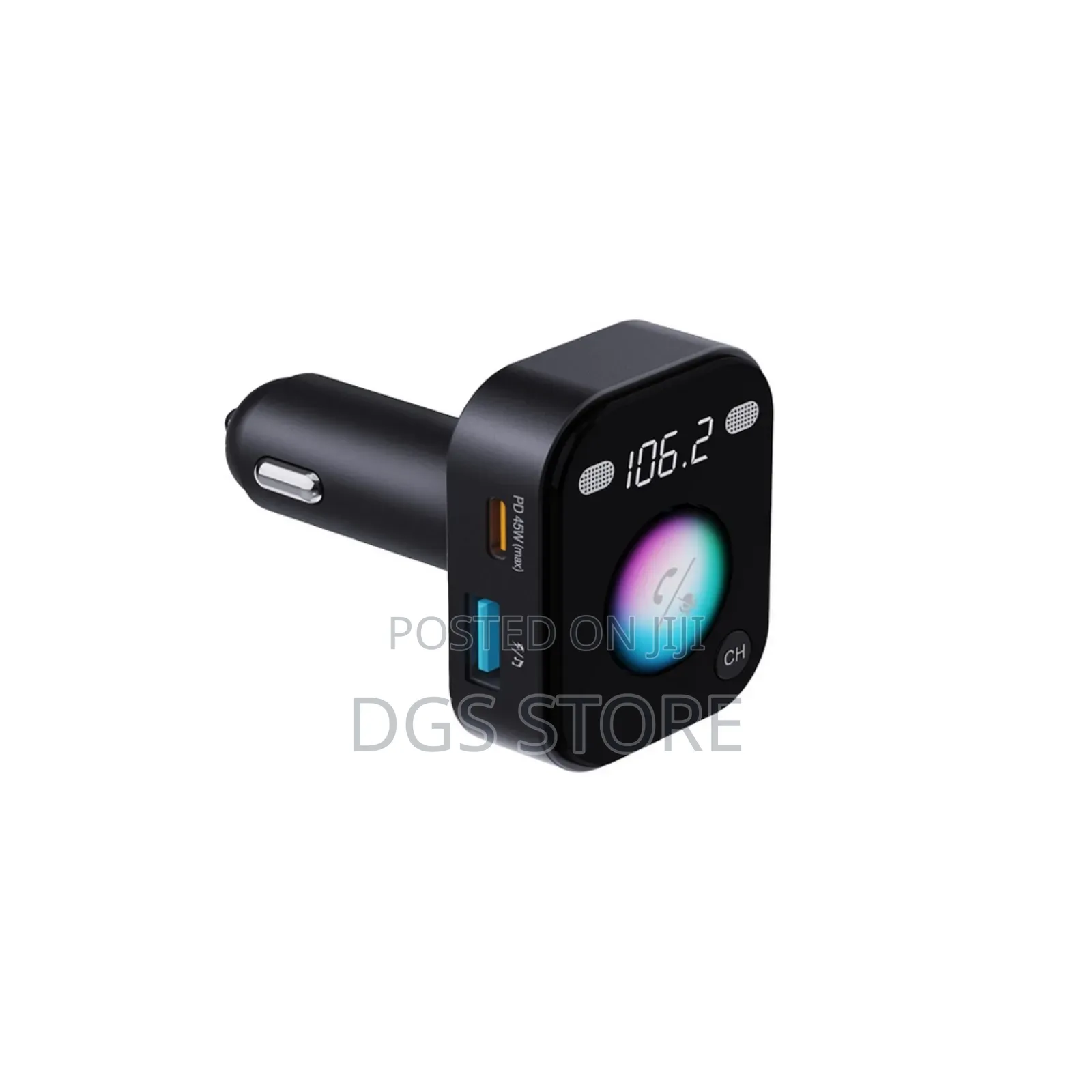 Porodo Dual Microphone Fm Transmitter Charger