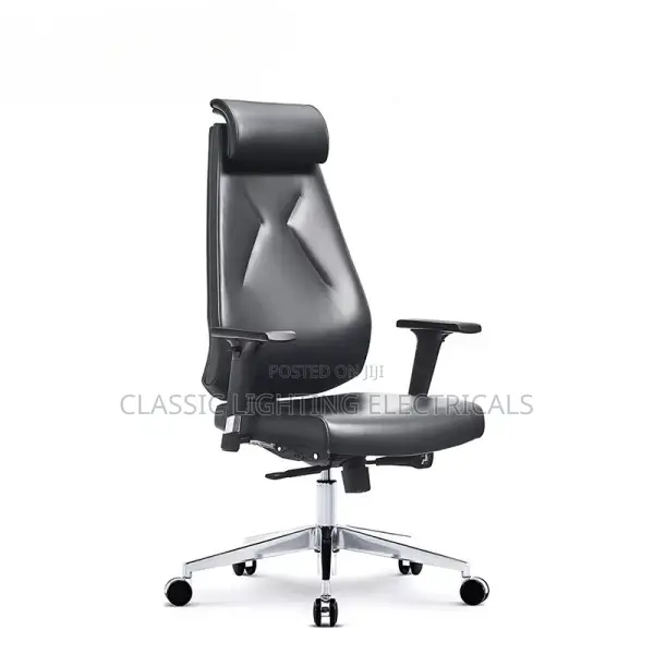 Luxury Black Racing Office Chair Comfortable Boss Reclining