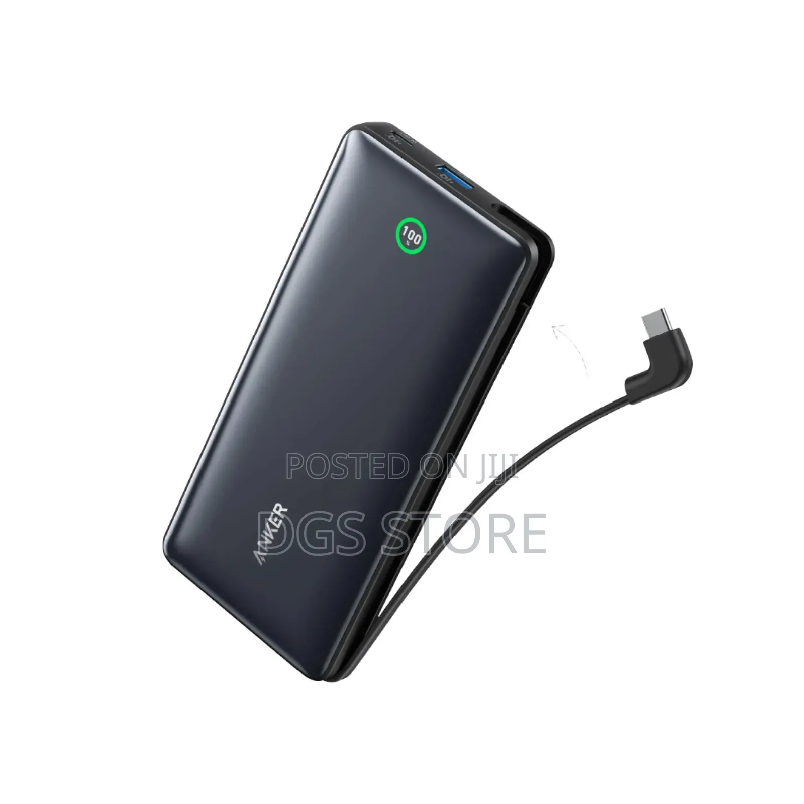 Anker Nano Power Bank 20,000mah 30w Built-in Usb C Cable