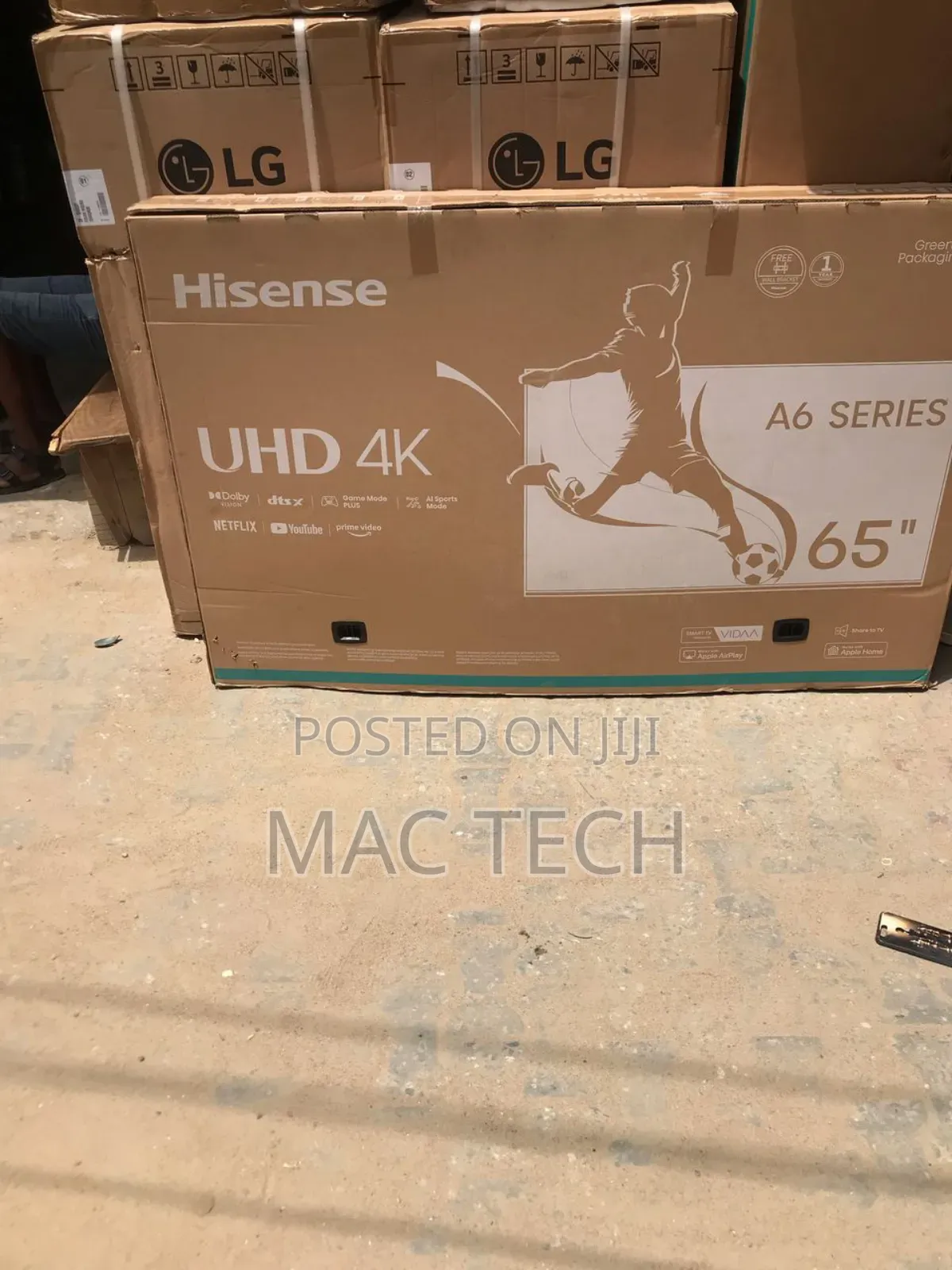 Hisense 65 Inches Smart Tv. Uhd 