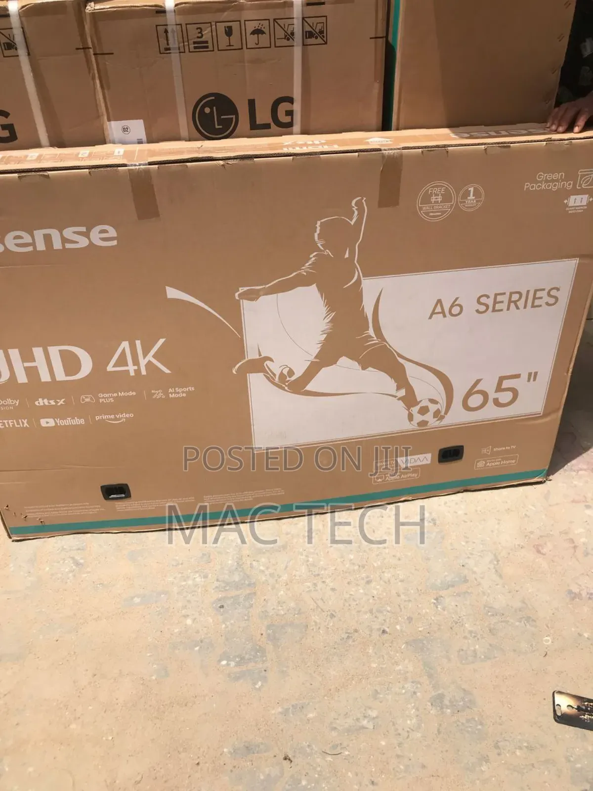 65 Inches Hisense Smart Television