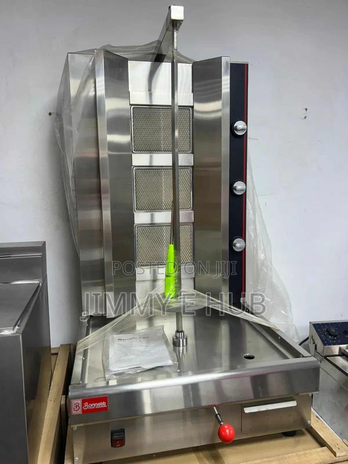 3 Burner Sharwama Machine