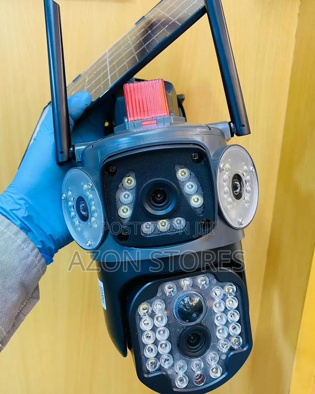 Solar Triple Way Lens Camera 4g