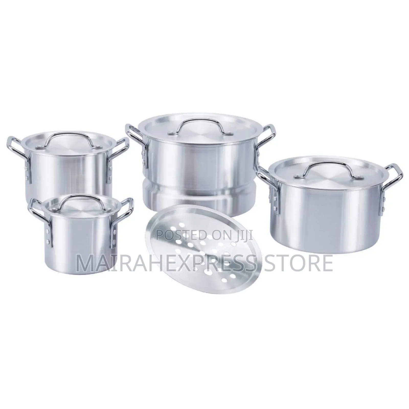 Hoffner - 901 4pcs Steamer Pot Set.