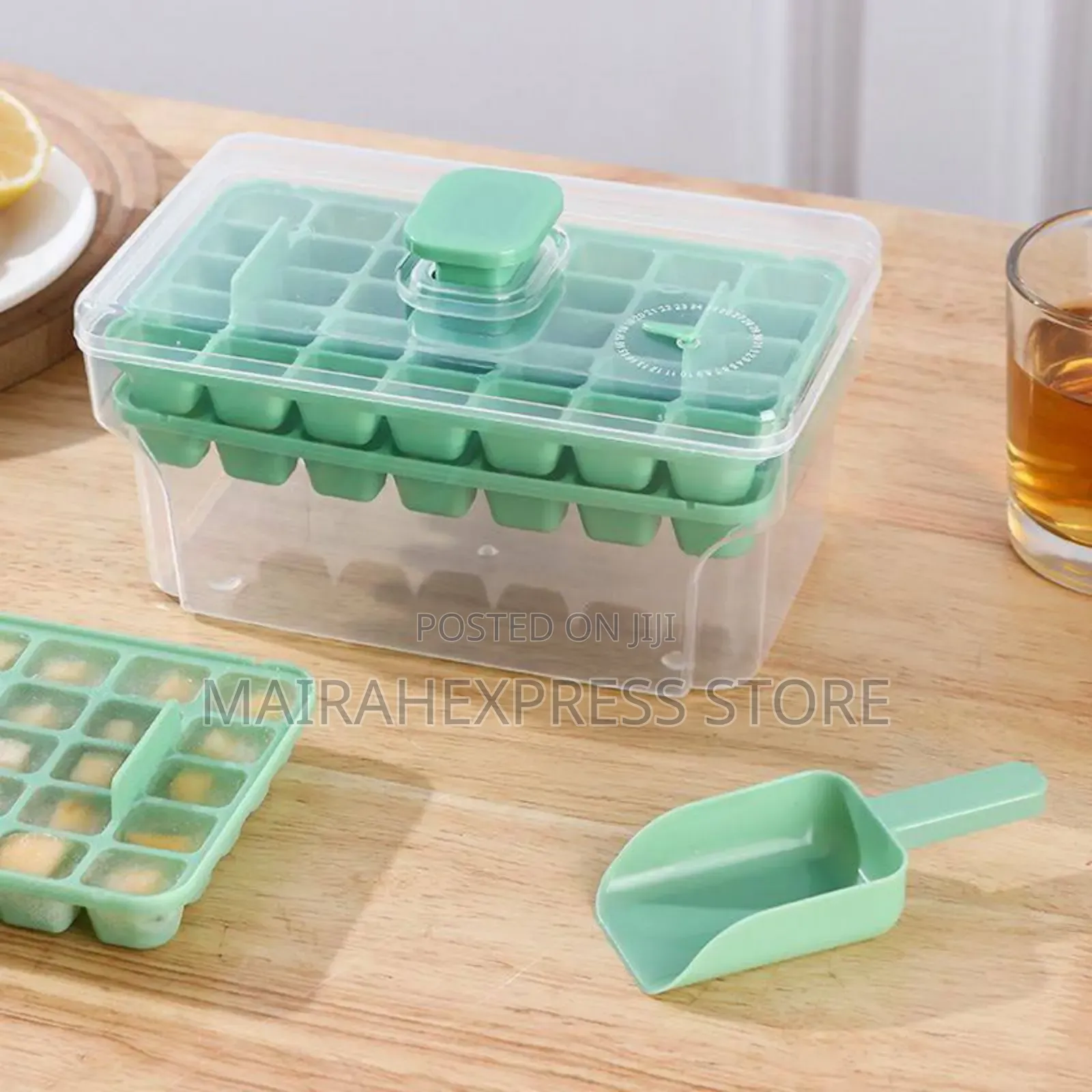 Food Grade 68pcs Ice Press Cube Mold With Scooping Spoon.