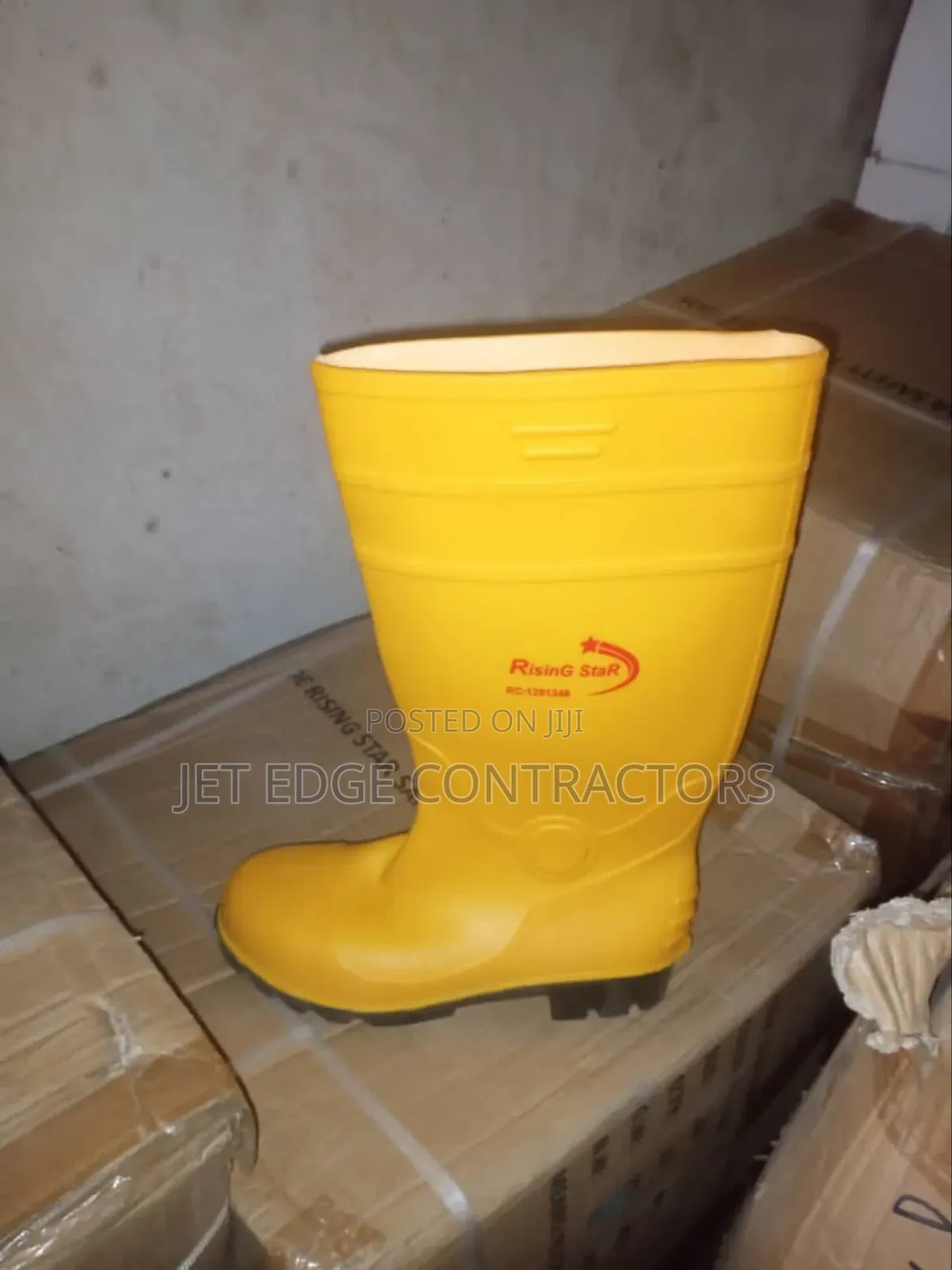 Steel Toes Safety Rain Boot