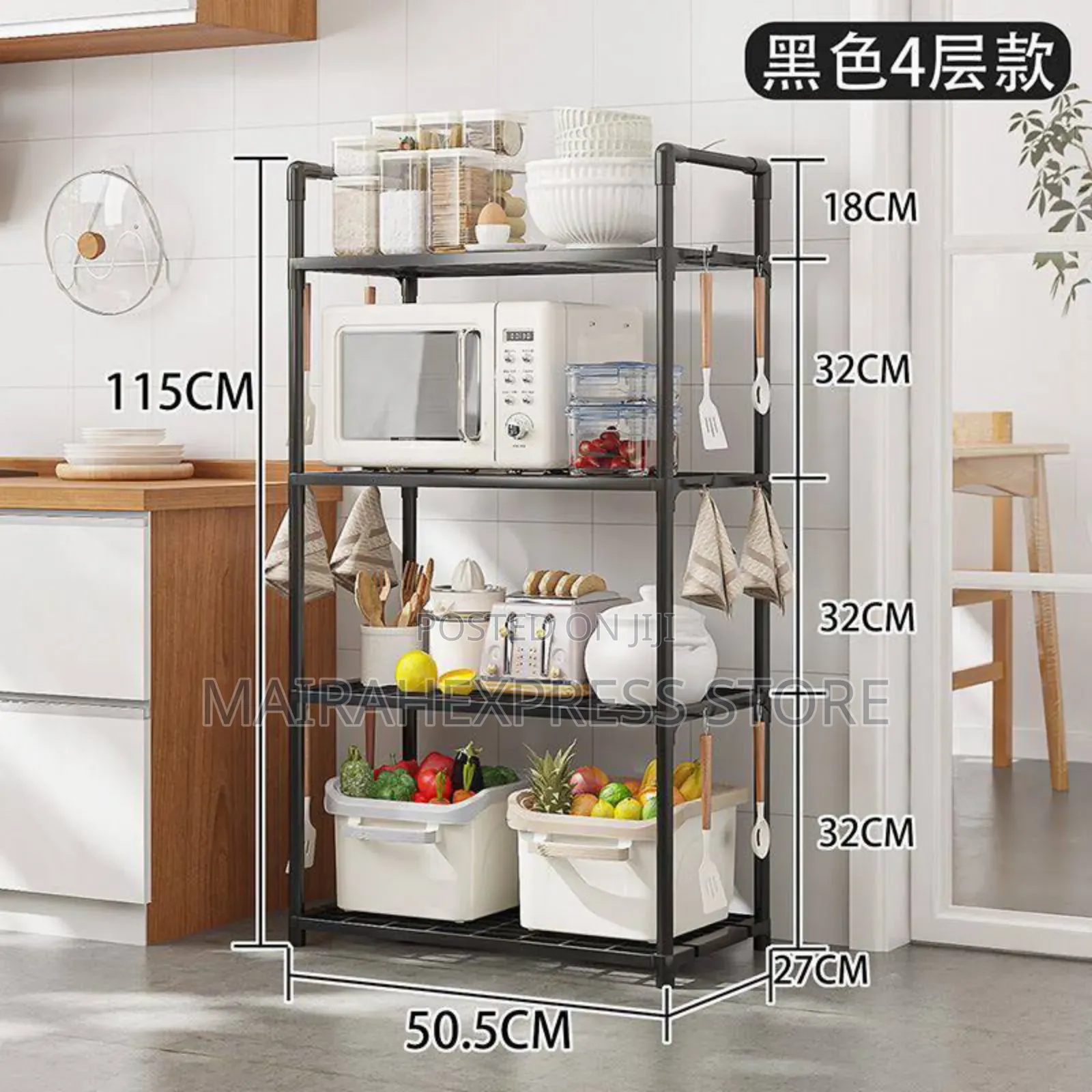 5 Multifunctional Kitchen Living Room and Bathroom Rack