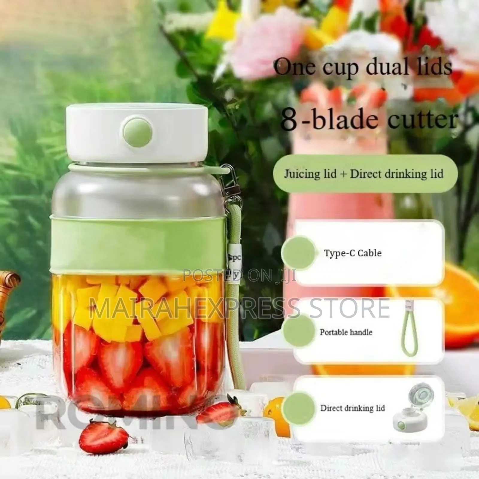 600ml Portable Mini Juicer Cup