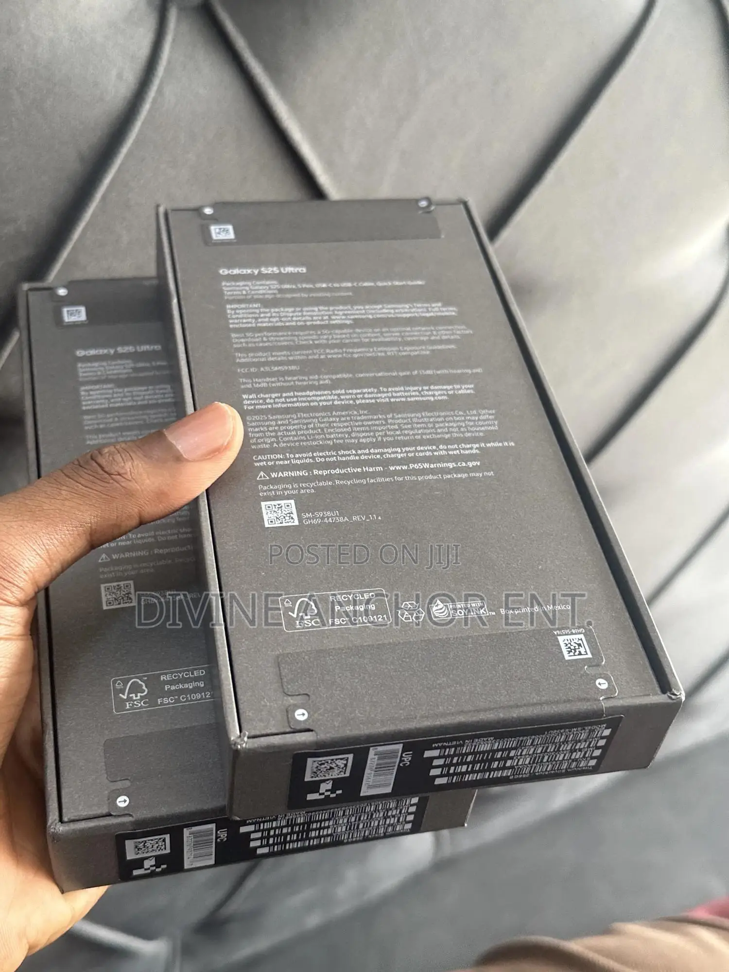 New Samsung Galaxy S25 Ultra 256 GB Black