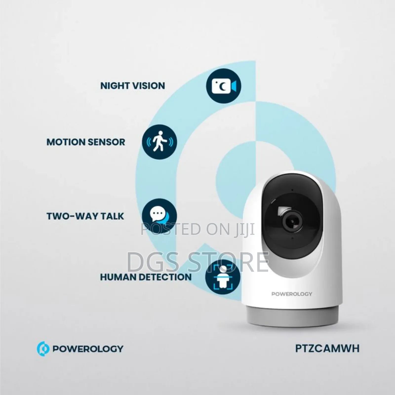 Powerology Indoor Ptz Smart Camera