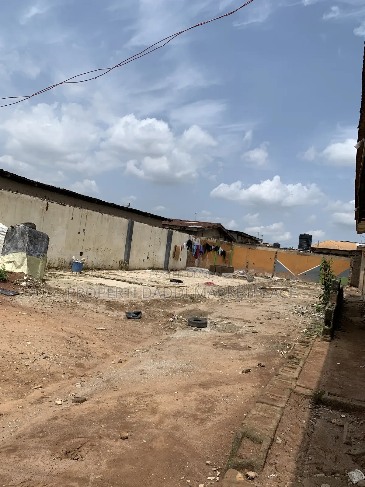 Half Plot of Land for Sale in a Very Good Location
