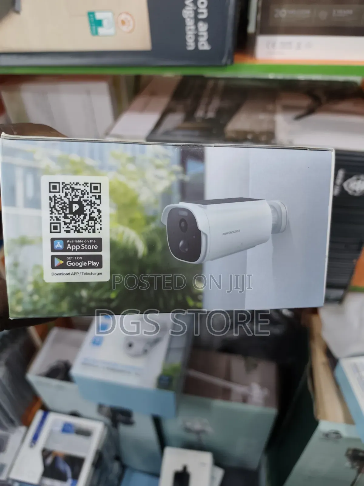 Powerology Pp074 Outdoor Camera Built In Solar