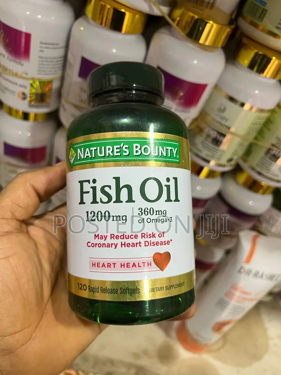 Nature Bounty’S Fish Oil for Skin Glow