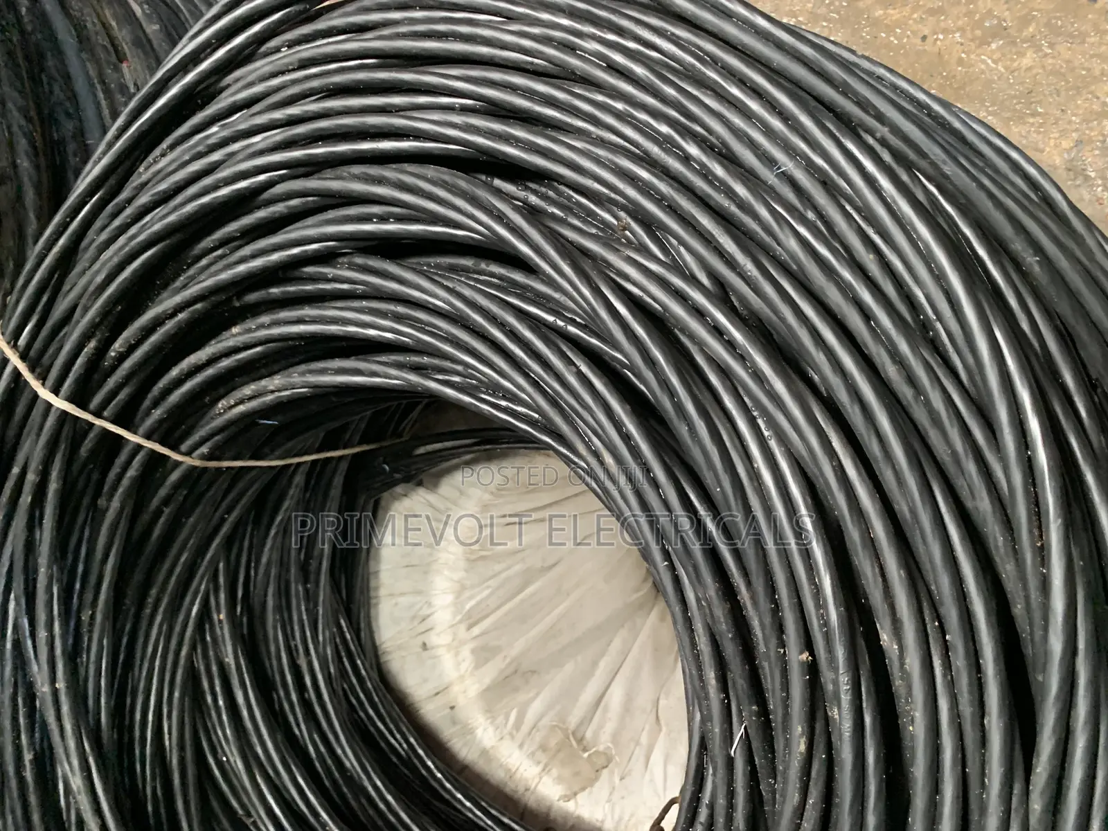 25mmx4core Recline Wire Black, All Seizes Available
