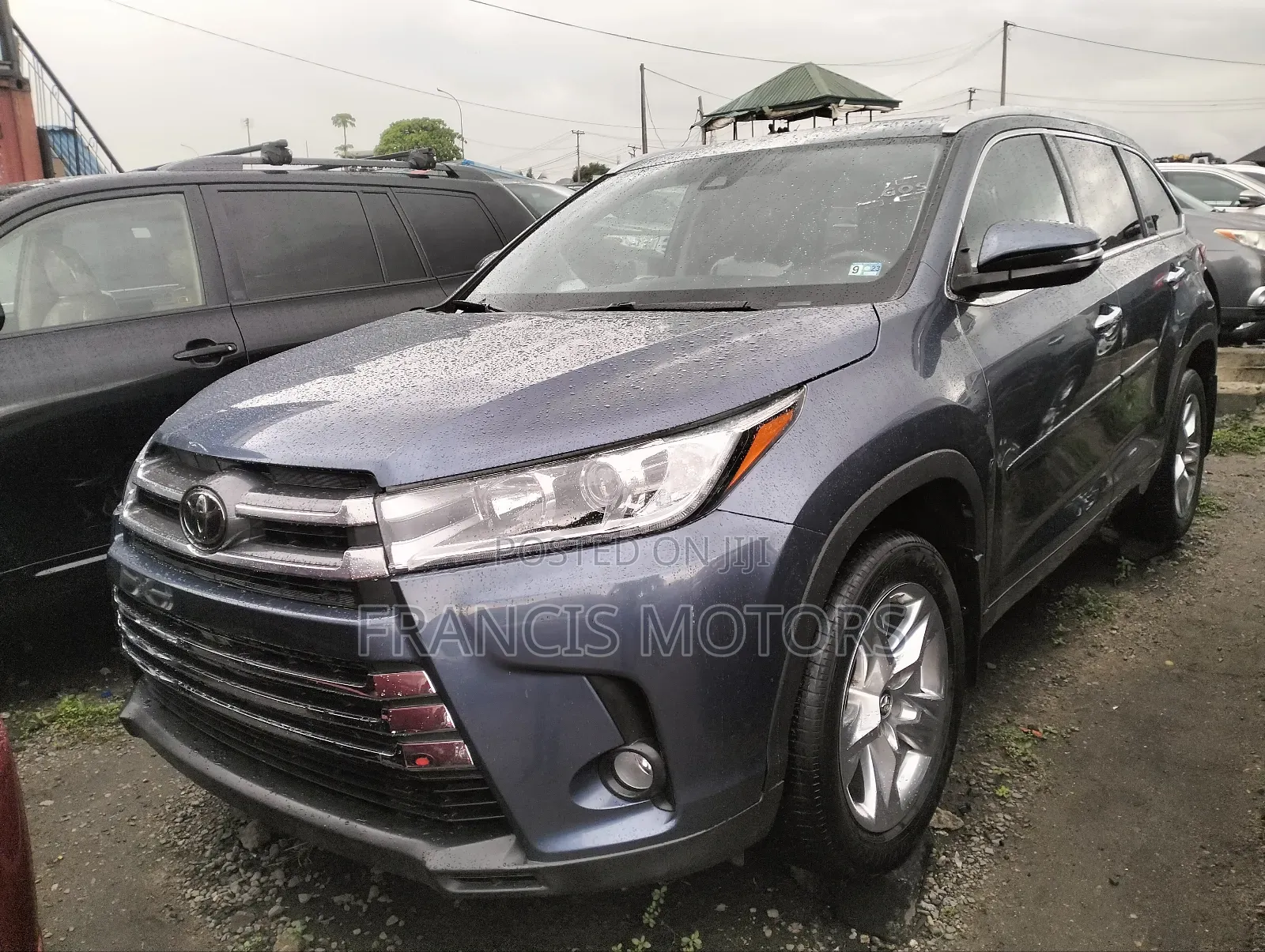 Toyota Highlander Limited Platinum 4x4 V6 (3.5L 6cyl 8A) 2017 Blue