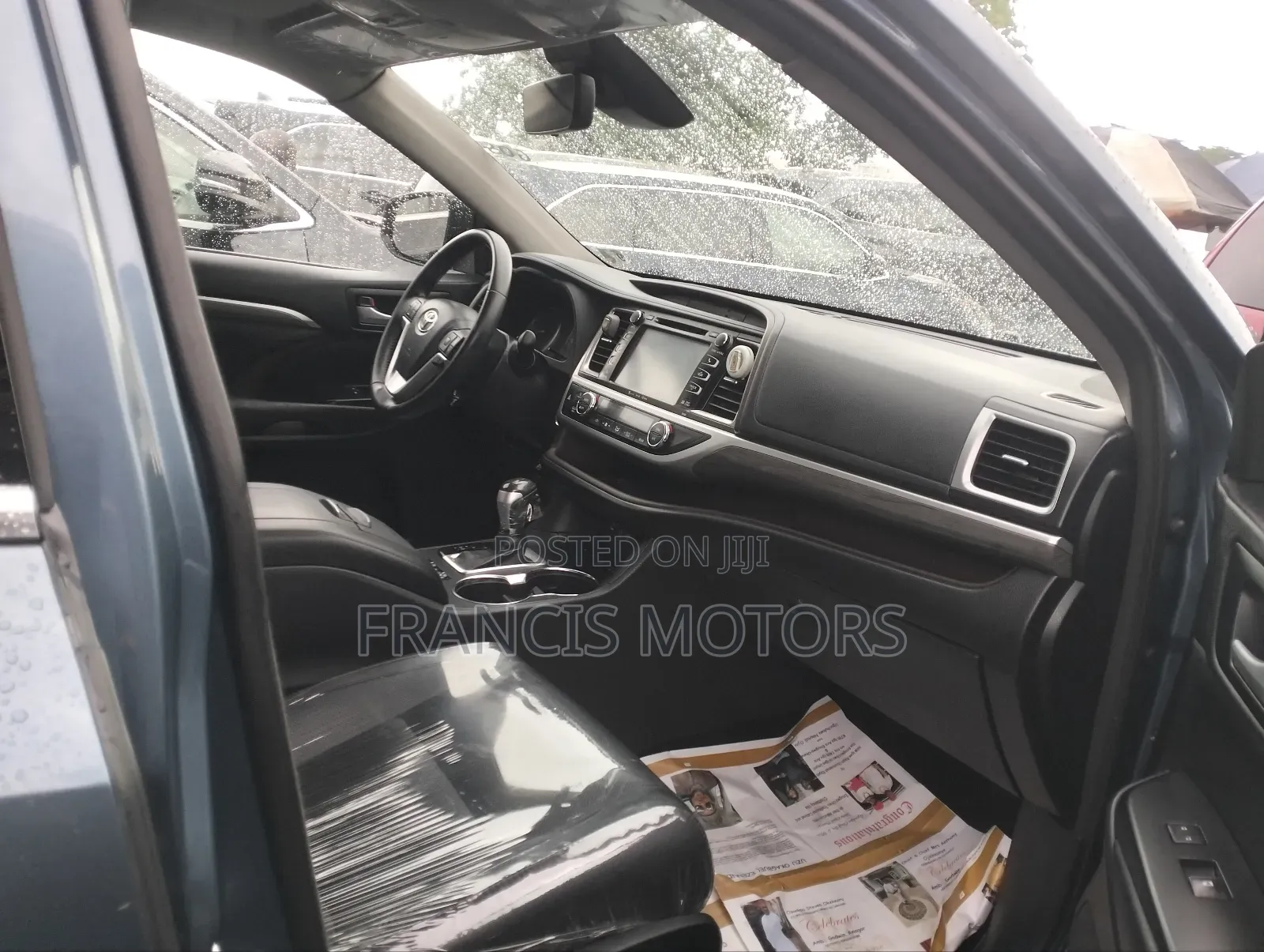Toyota Highlander Limited Platinum 4x4 V6 (3.5L 6cyl 8A) 2017 Blue