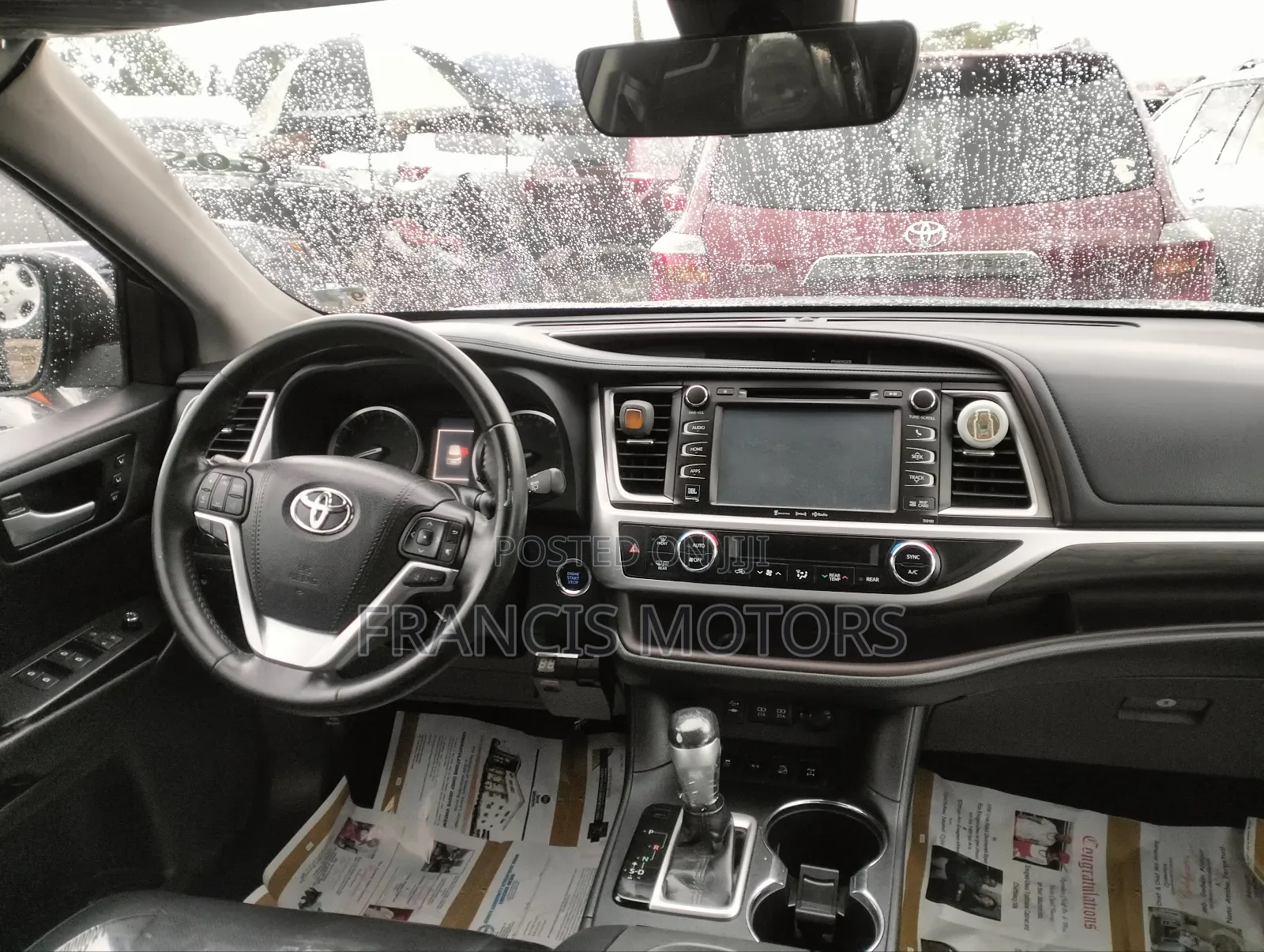 Toyota Highlander Limited Platinum 4x4 V6 (3.5L 6cyl 8A) 2017 Blue