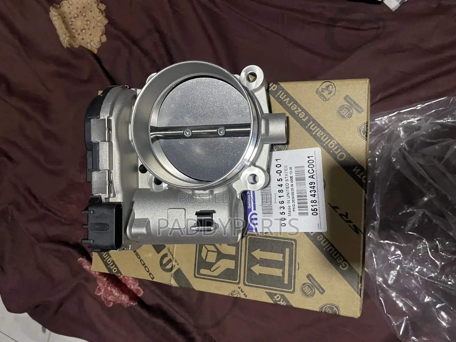 Chrysler 300 Engine Throttle Body V6 2011-2023