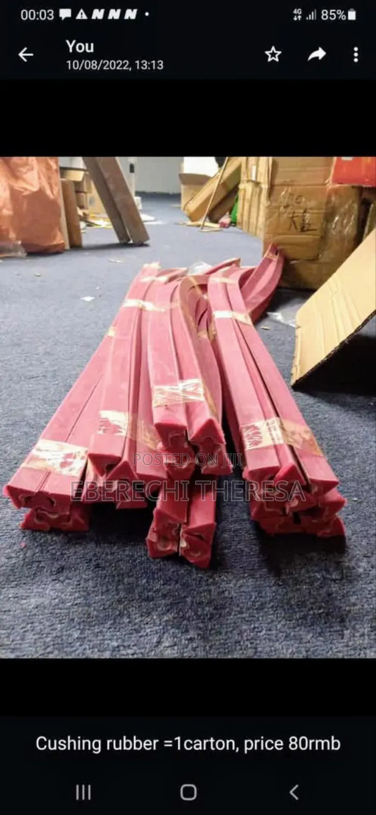 Snooker Cushion Rubber