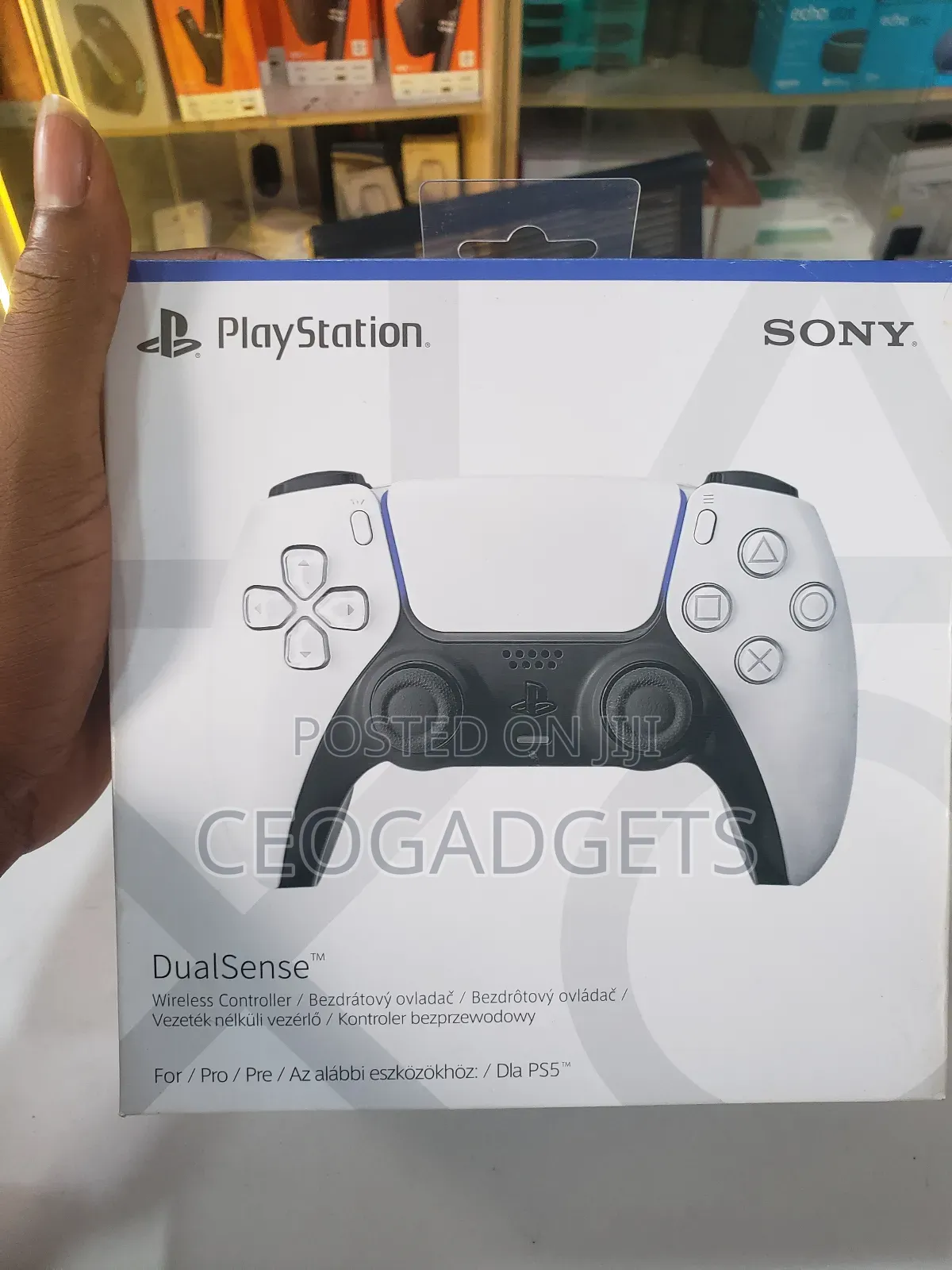 Original Sony Ps5 Wireless Game Pad - White