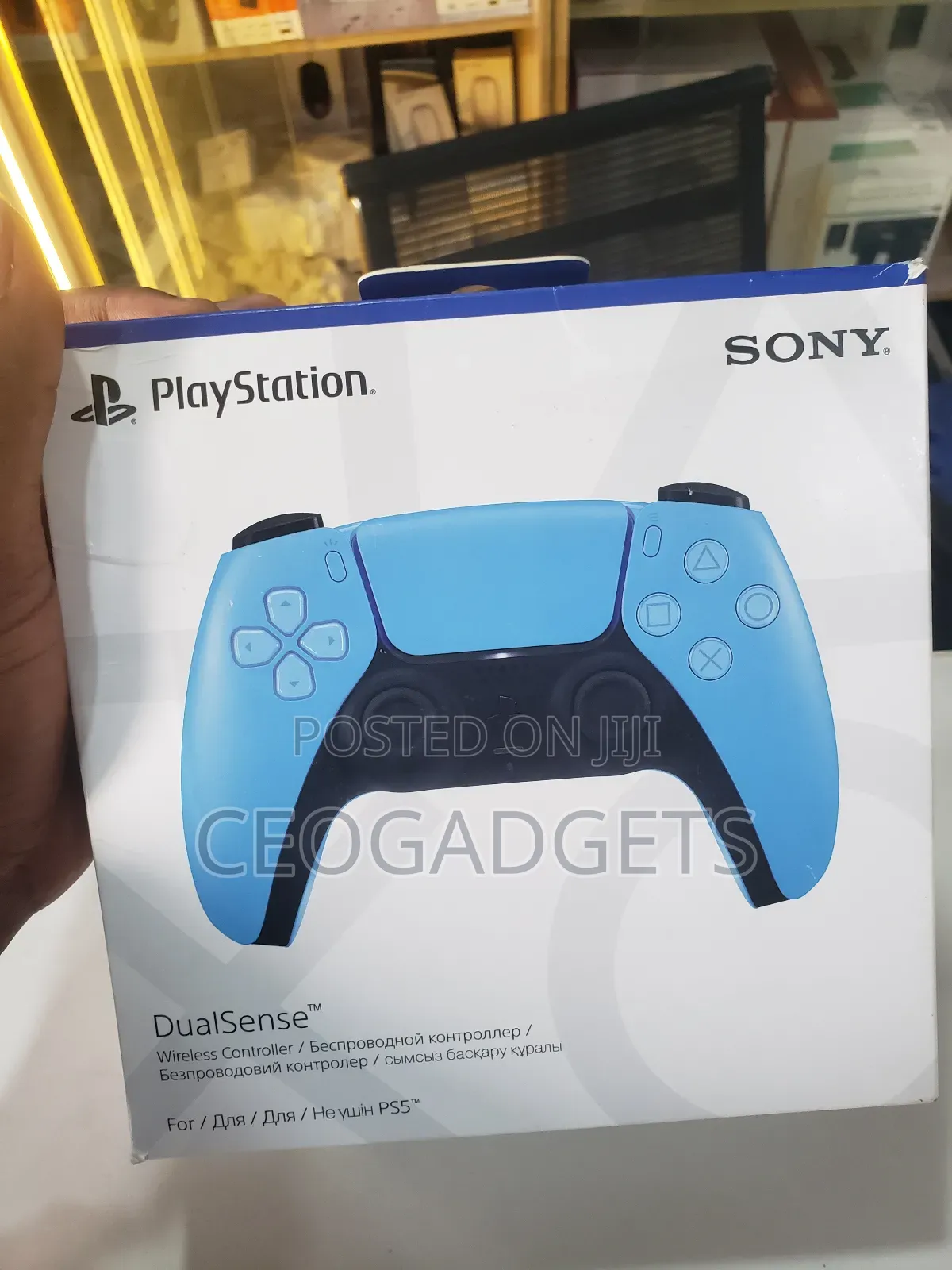 Original Sony Ps5 Wireless Game Pad - Blue