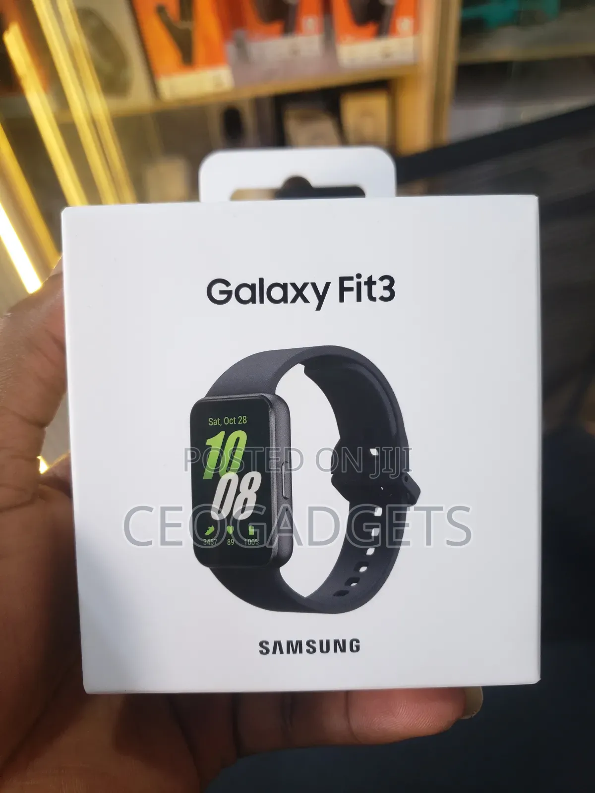 Samsung Galaxy Fit3 Smartwatch - Gray