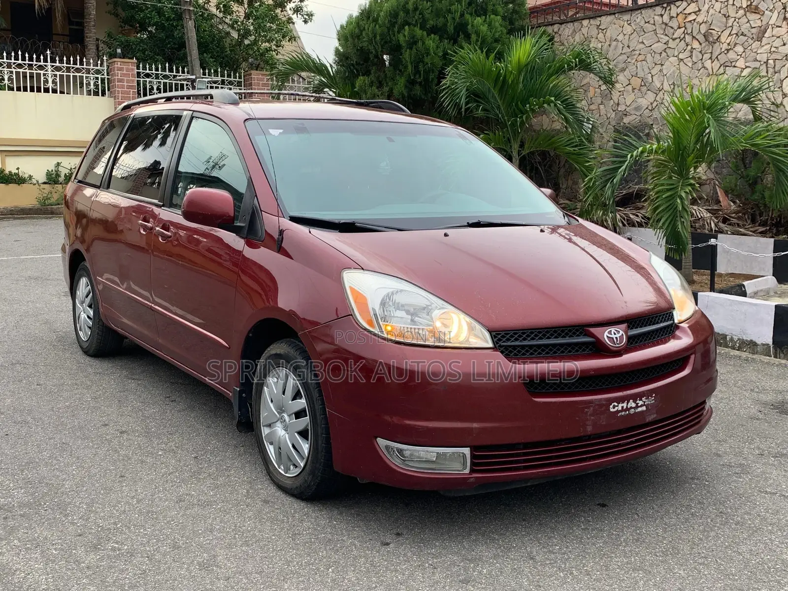 Toyota Sienna CE 2005 Red