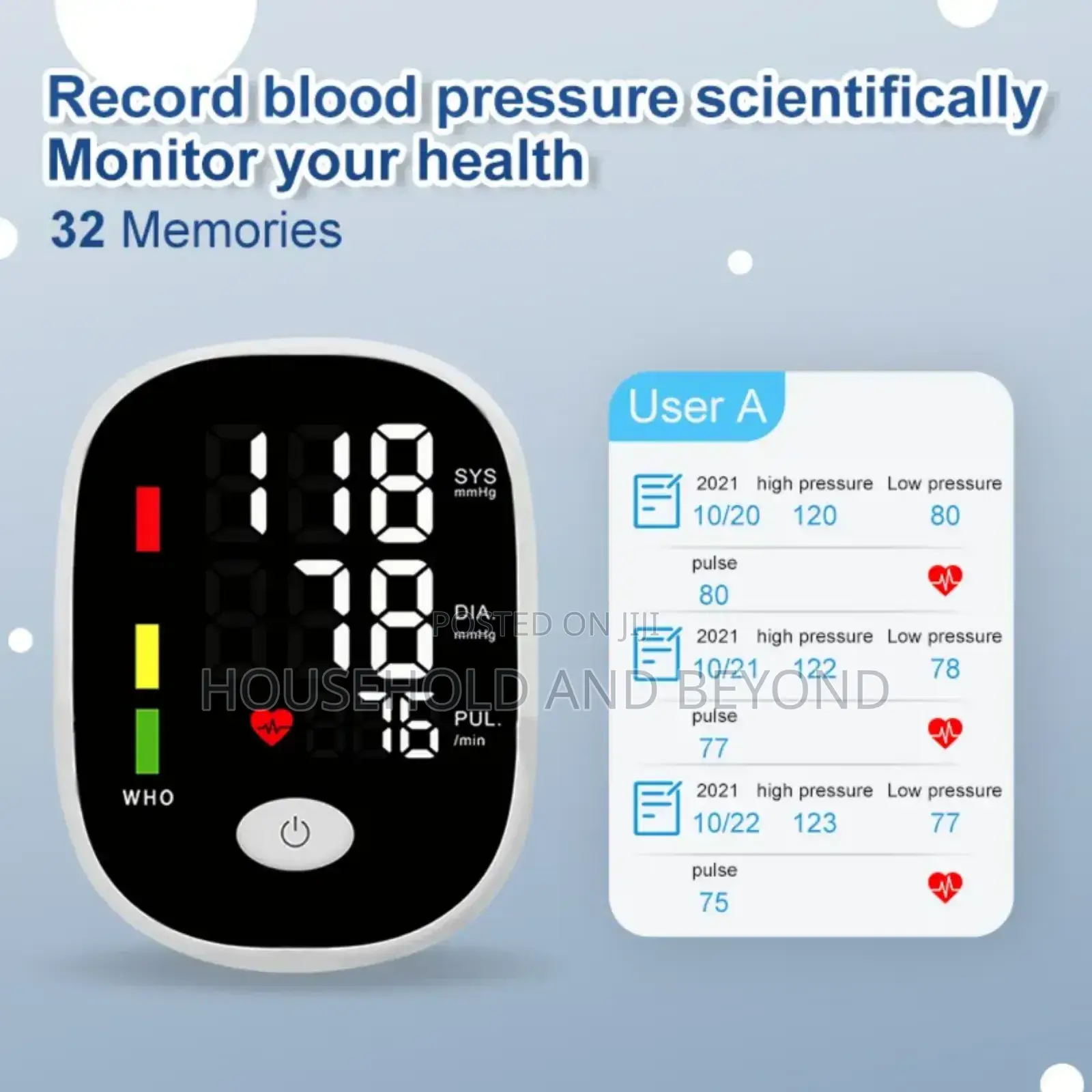 Illusion Blood Pressure Monitor