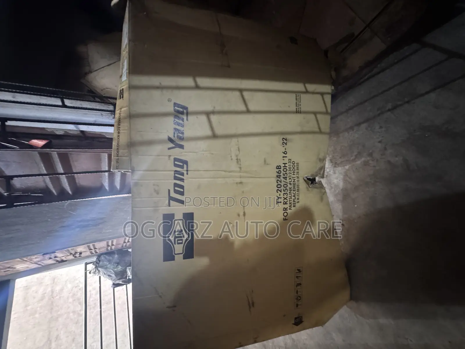 Bonnet Rx 350 2016 ,2018 , 2022