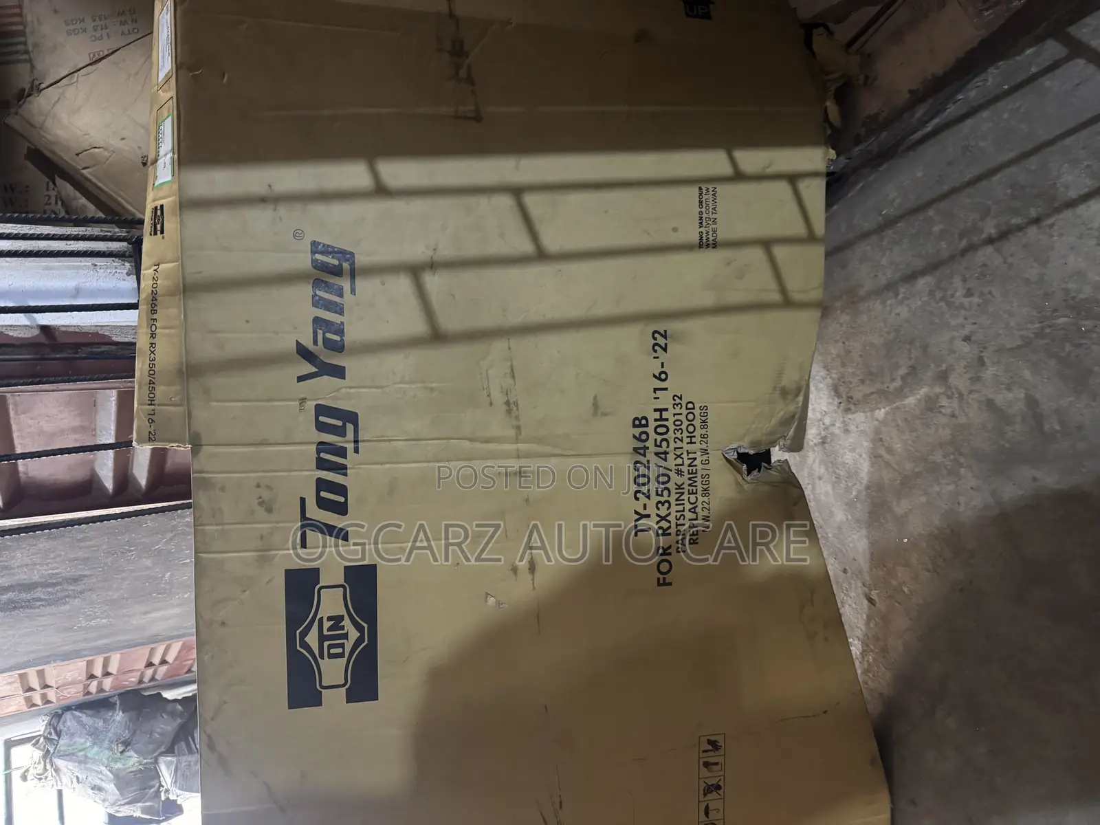 Bonnet Rx 350 2016 ,2018 , 2022