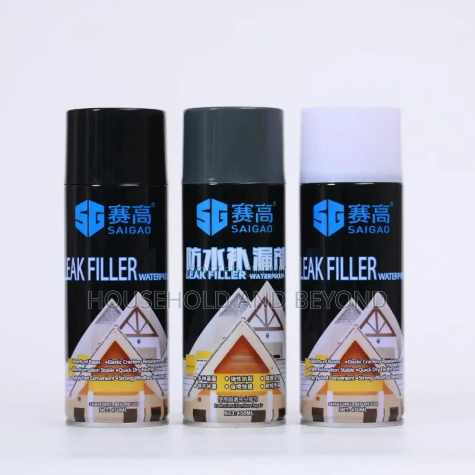 Instant Waterproof Leak Filler | Sealant Spray