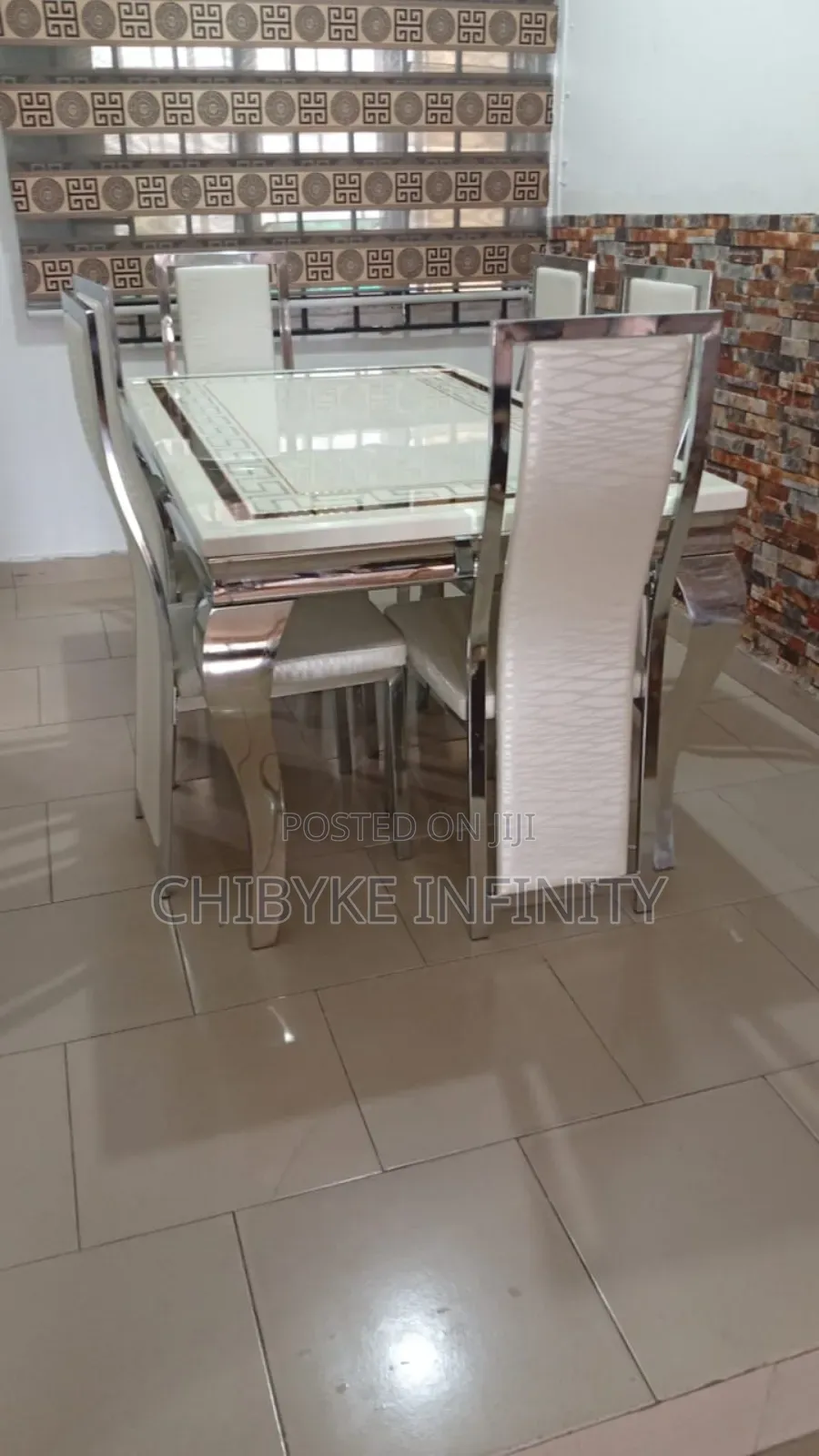 Brand New and Imported Dining Table by Sis Chair