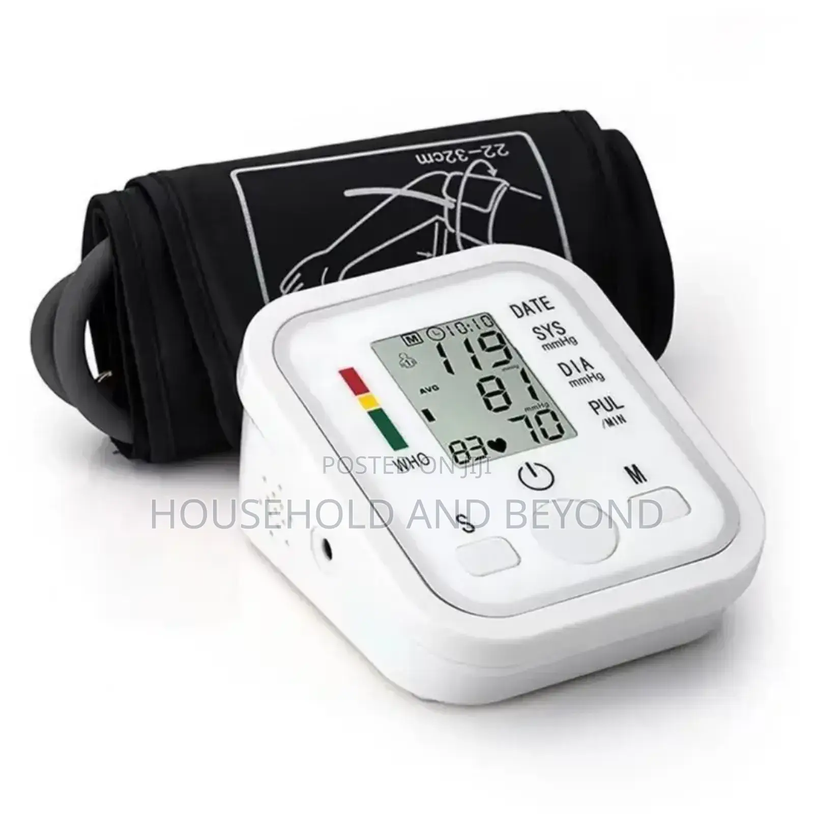 Electronic Blood Pressure Monitor Arm Style