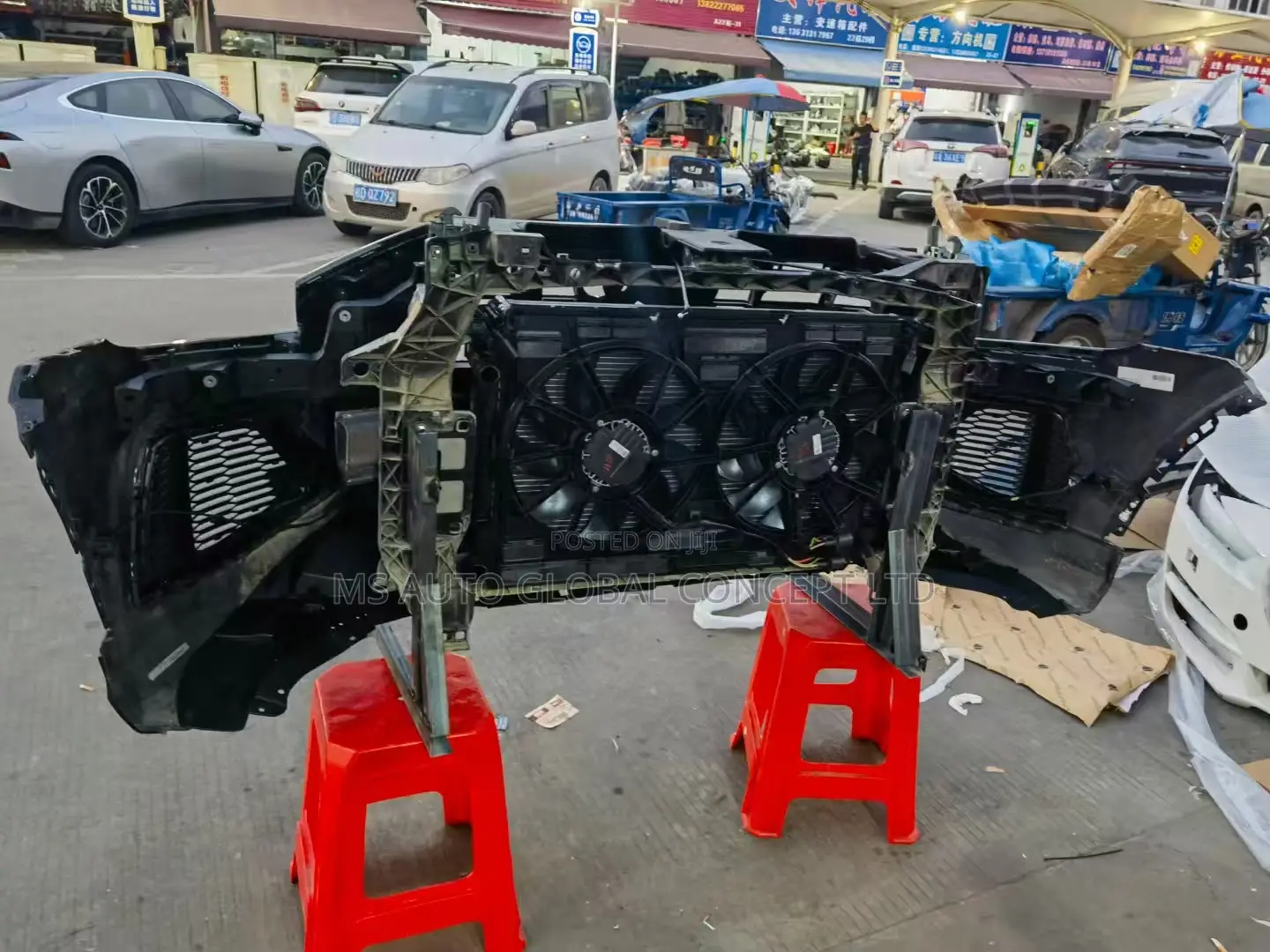 Audi Q8 Front Bumper