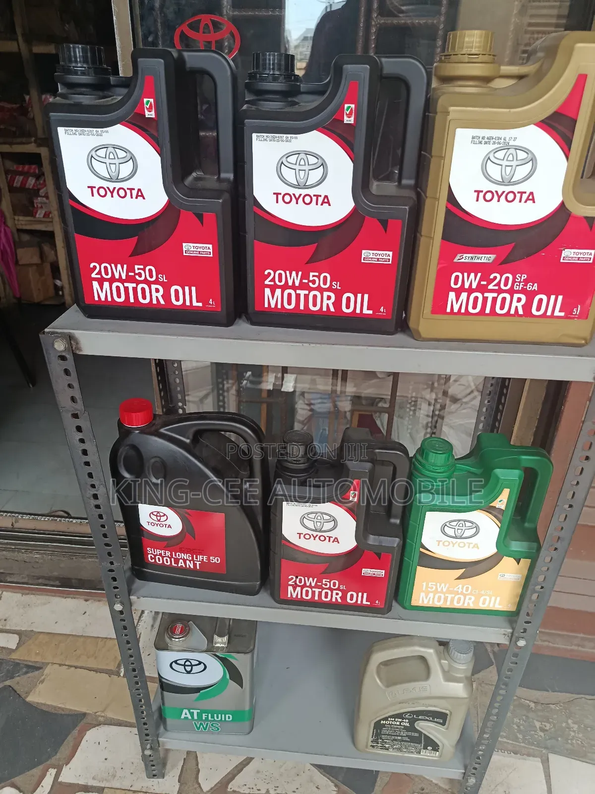 Engine Oil 20w 50 Toyota Original
