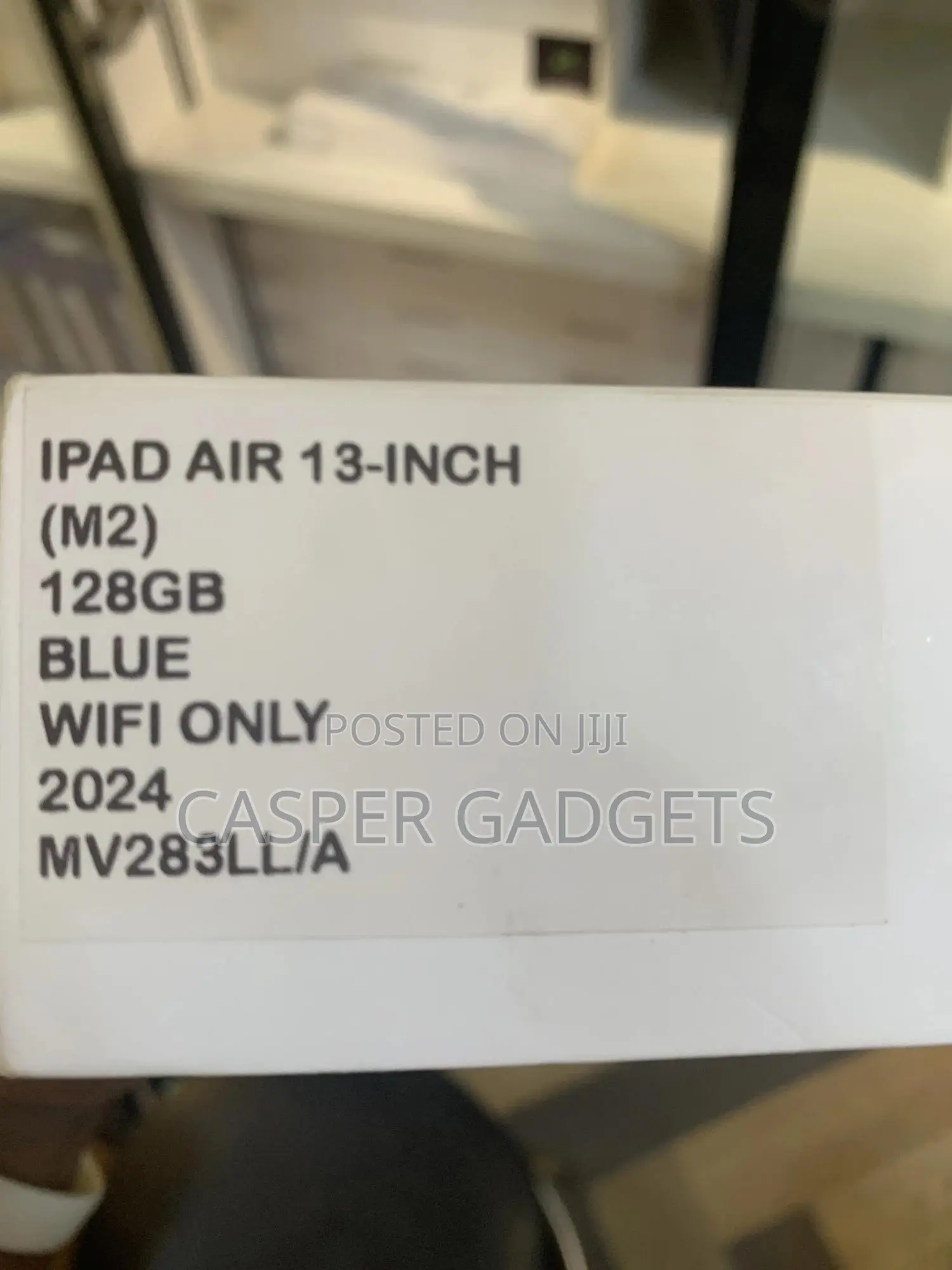 New Apple iPad Air 13 (2024) 128 GB Blue
