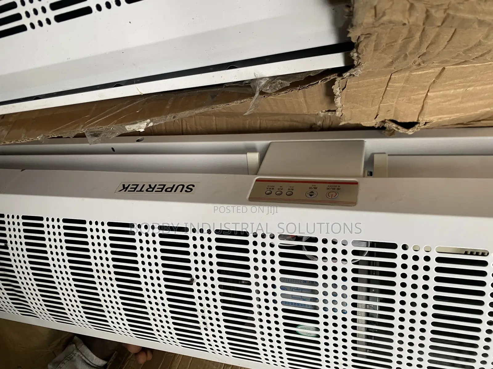 6”Fit Industrial Air Curtain -With Galvanized Blade