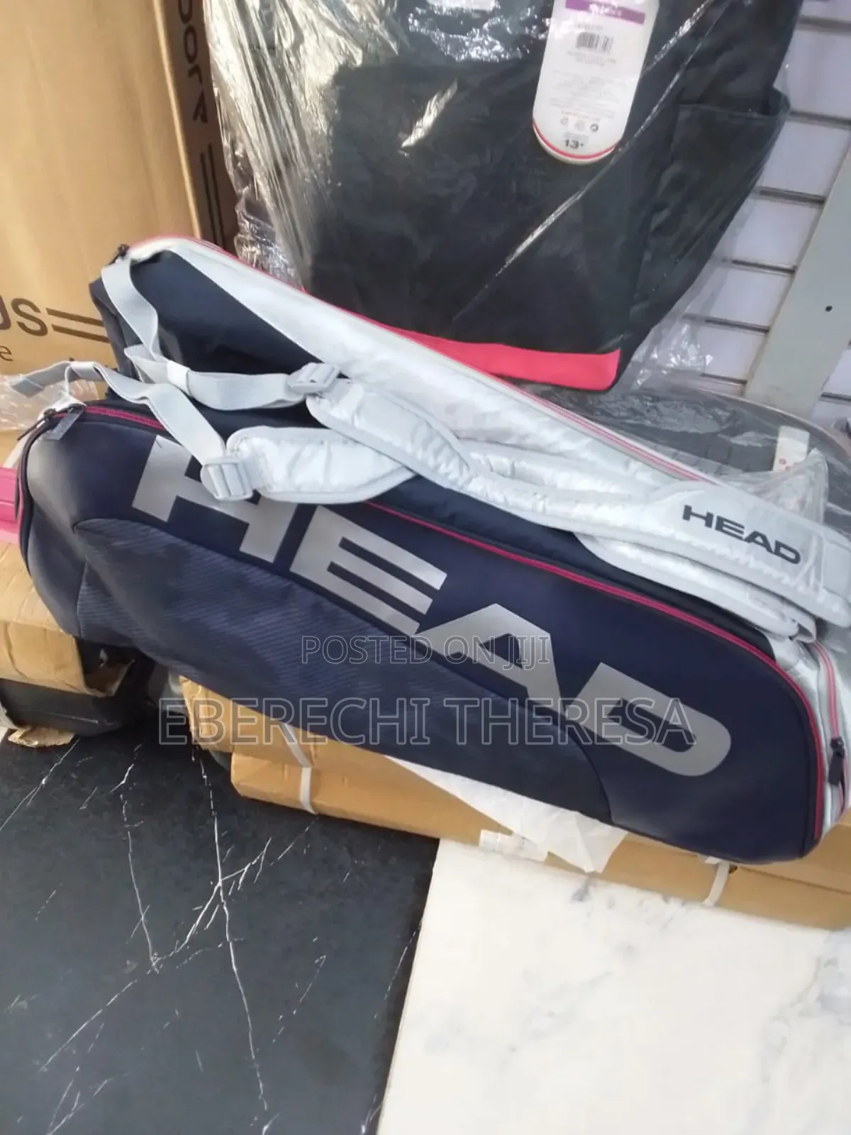 3 Zipper Head Lawn Tennis Bag