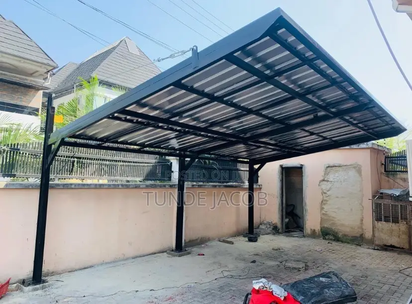 Carport Made With Aluminum Roofing Sheets