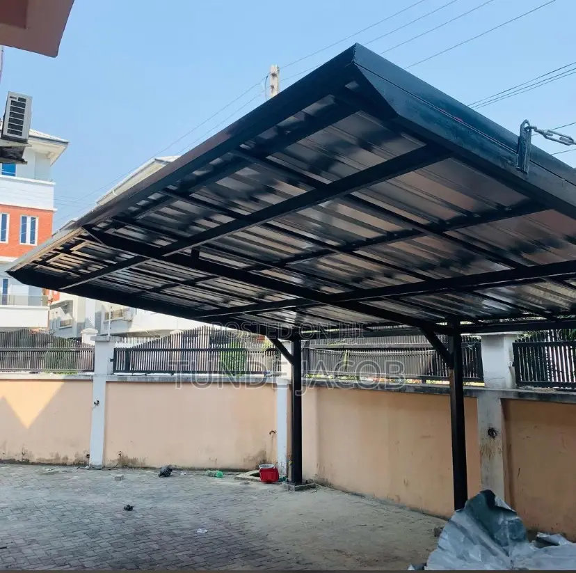 Carport Made With Aluminum Roofing Sheets
